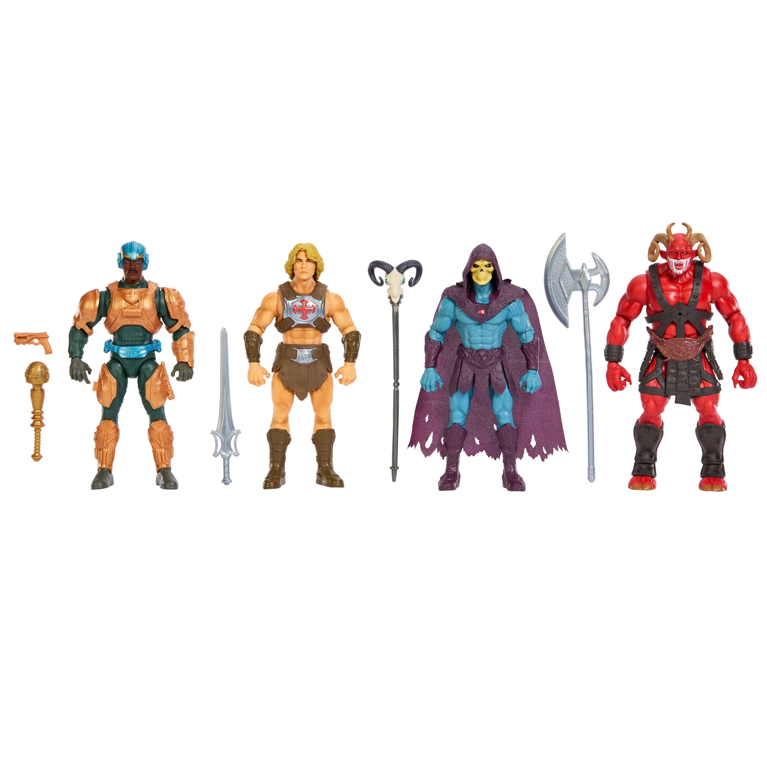 Masters Of The Universe Película Paquete de 4 Figuras de Acción