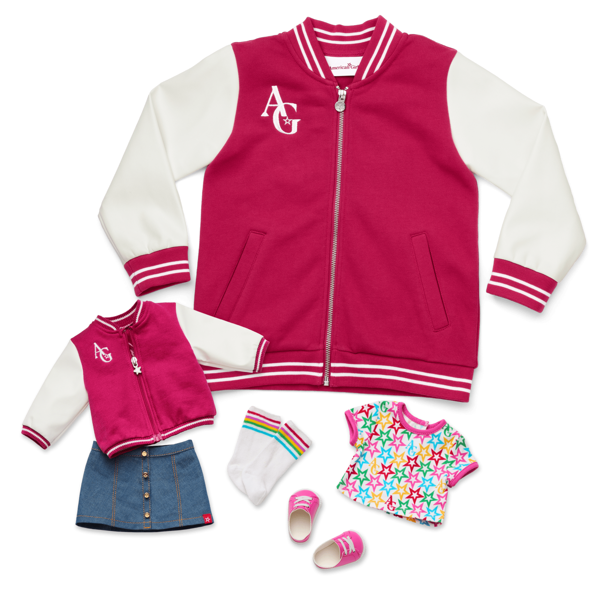 AG™ Star Squad Varsity Jacket for Adults - Image 10