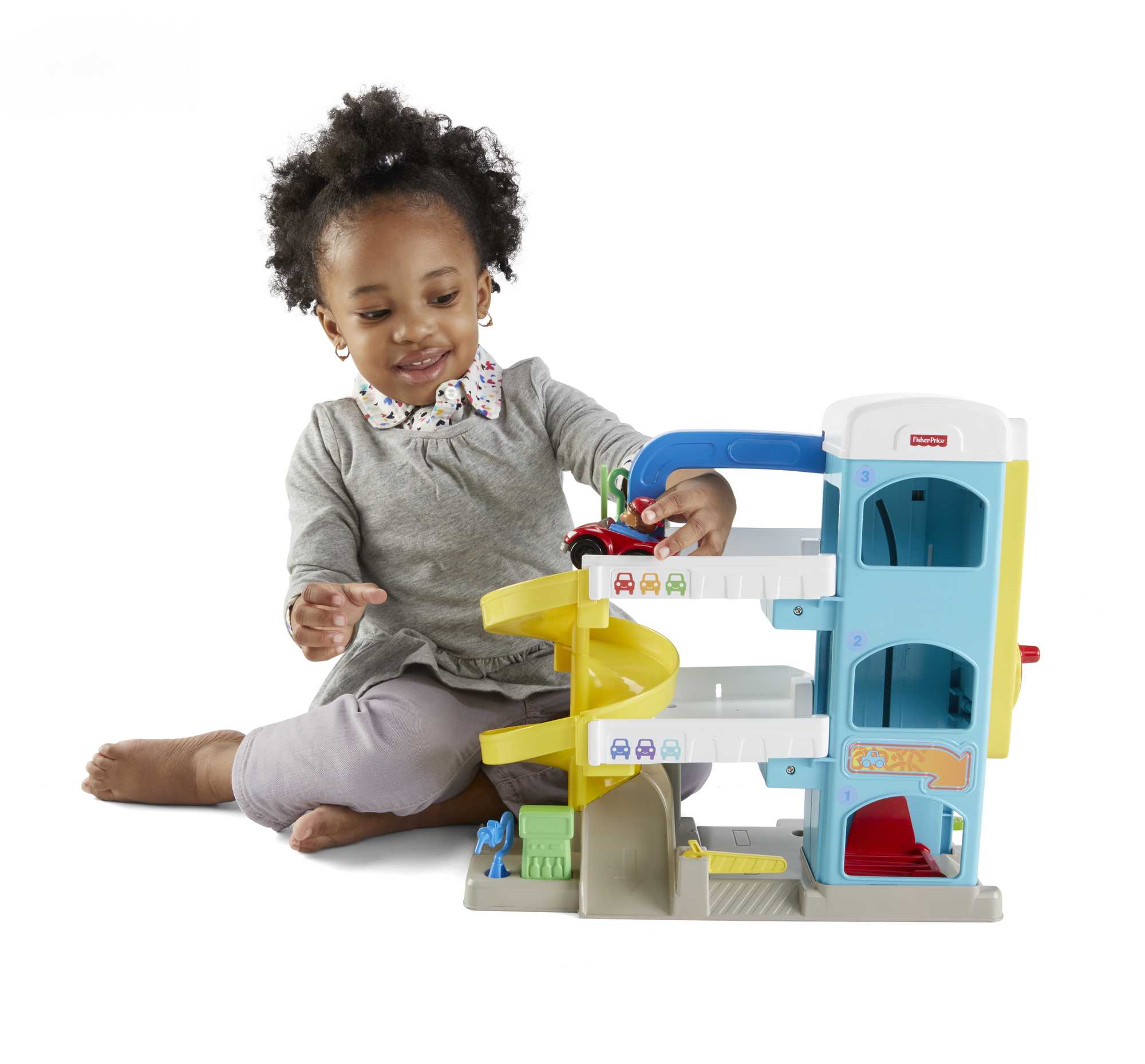 Fisher-Price Little People Le Garage de L'Aimable Voisin - Image 2