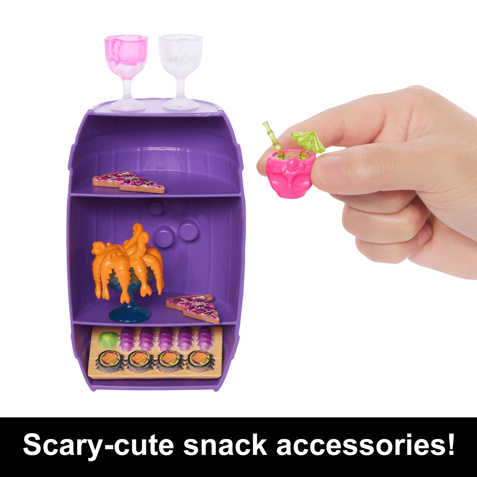 Monster High Lagoona Blue Fashion Doll And Playset. Scare-Adise Island Snack Shack With Food Accessories - Image 4