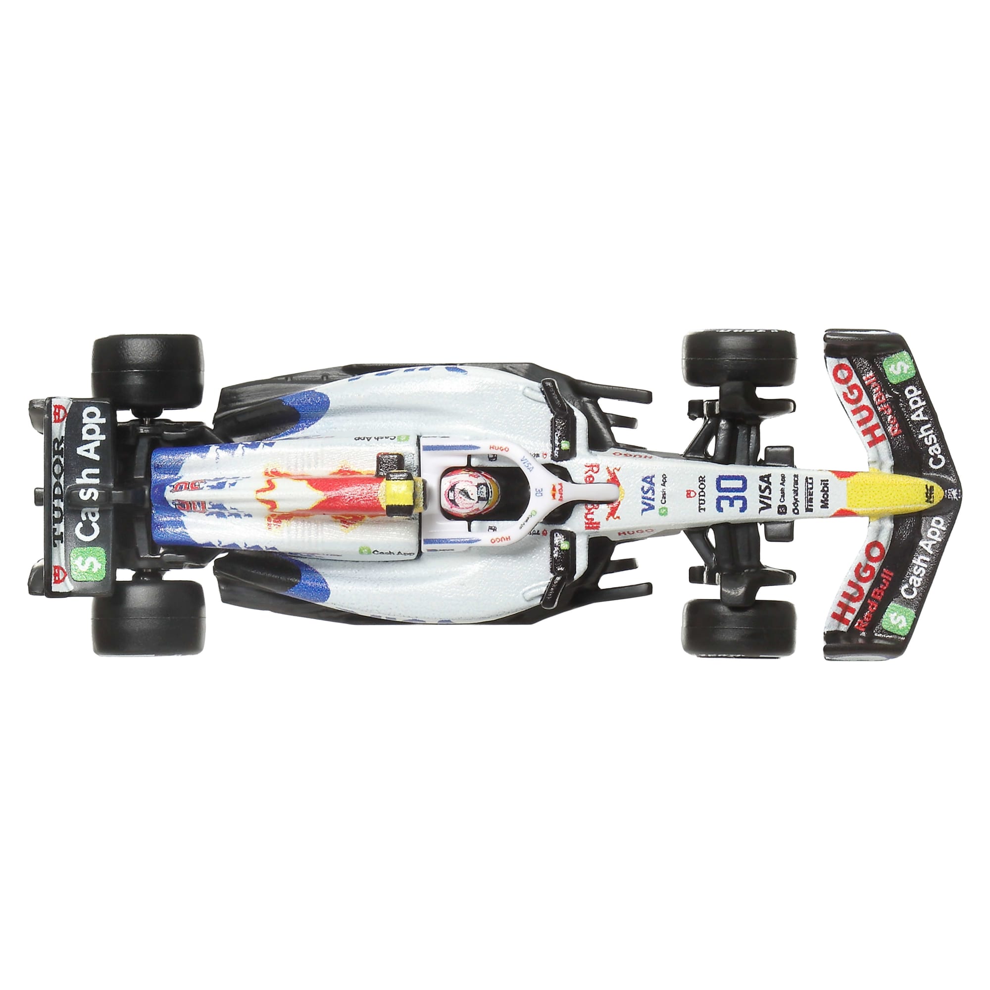 Hot Wheels Premium Visa Cash App Racing Bulls Formula One Team 2-Pack With Lawson & Hadjar Racecars - Image 4