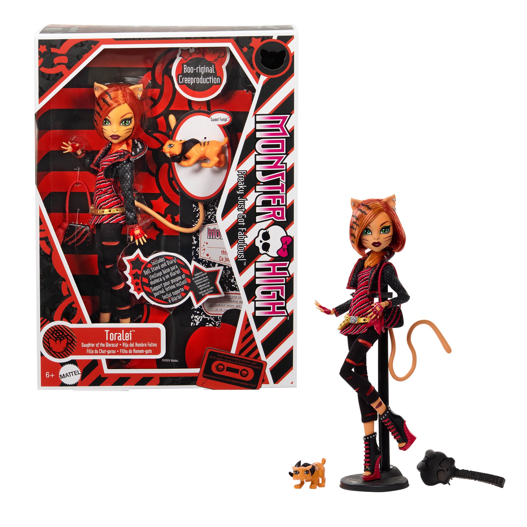 Monster High Boo-riginal Creeproduction G1 Toralei Doll - Image 8