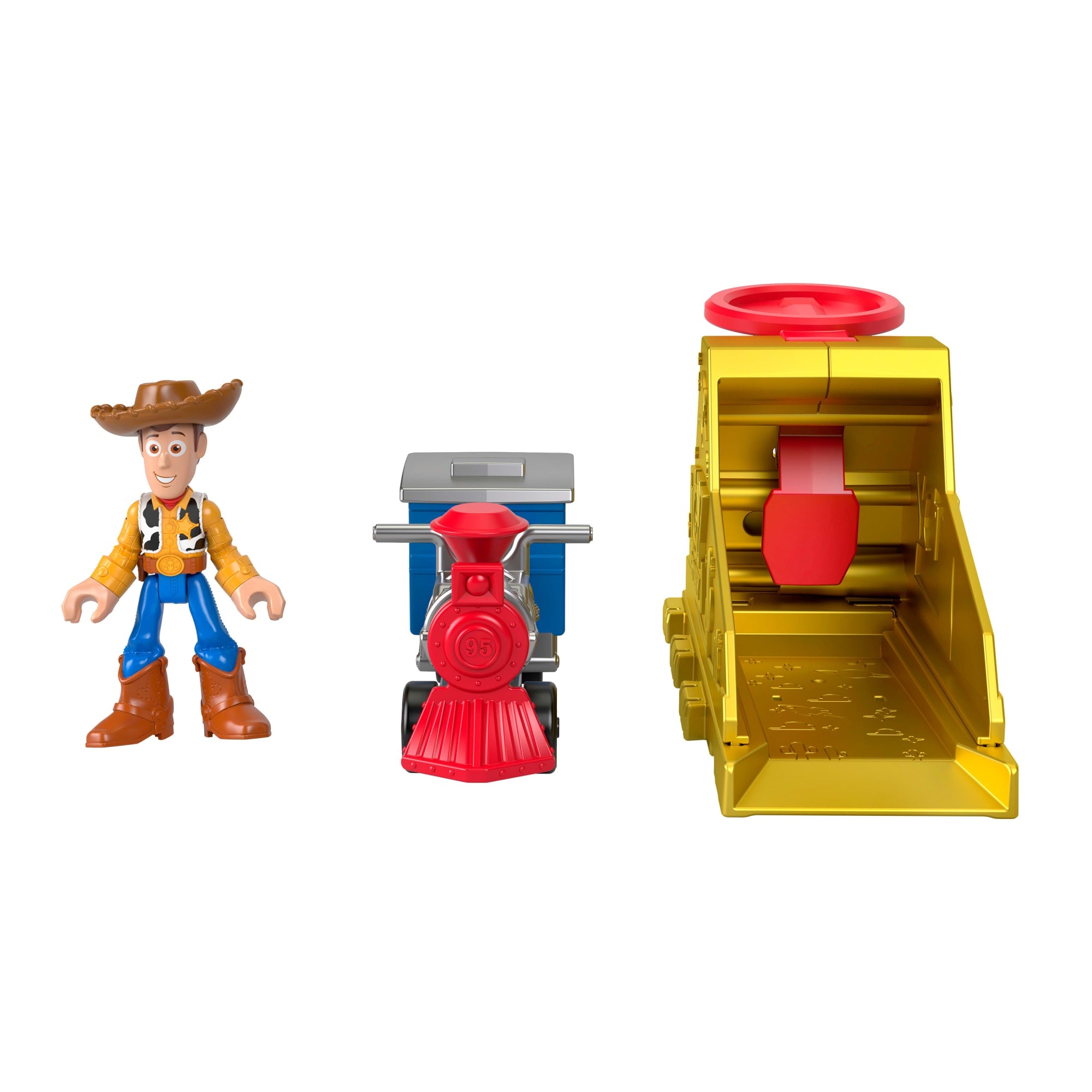 Imaginext Launcher Set With Woody Figure. Inspired By Disney And Pixar Toy Story - Image 5