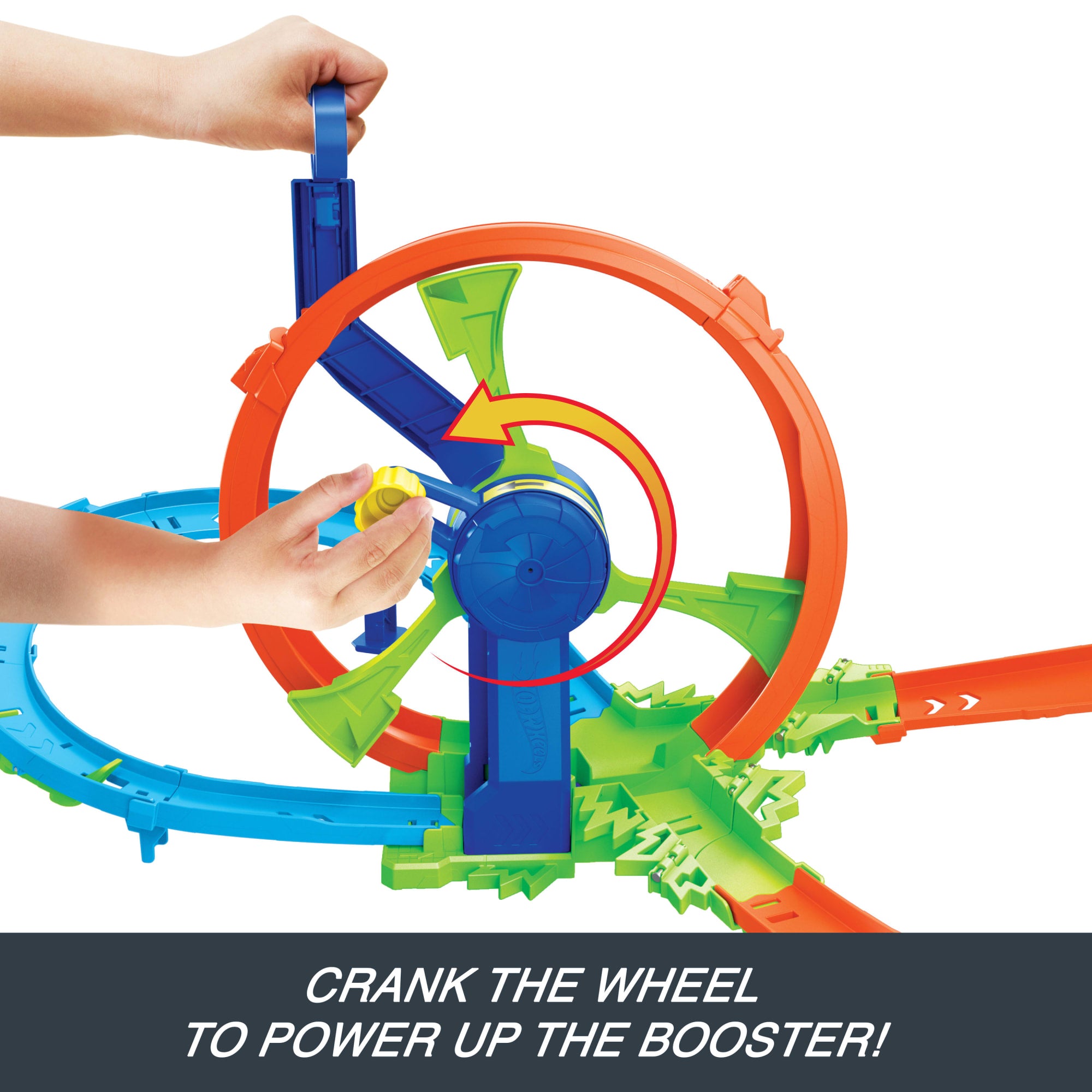 Hot Wheels Rapid Launch & Loop Playset With 1:64 Scale Die-Cast Toy Car. Crash & Track Set - Image 3
