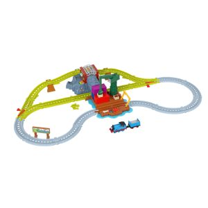 Thomas e Seus Amigos Pista de Brinquedo Pista Motorizada Do Cais Do Cranky