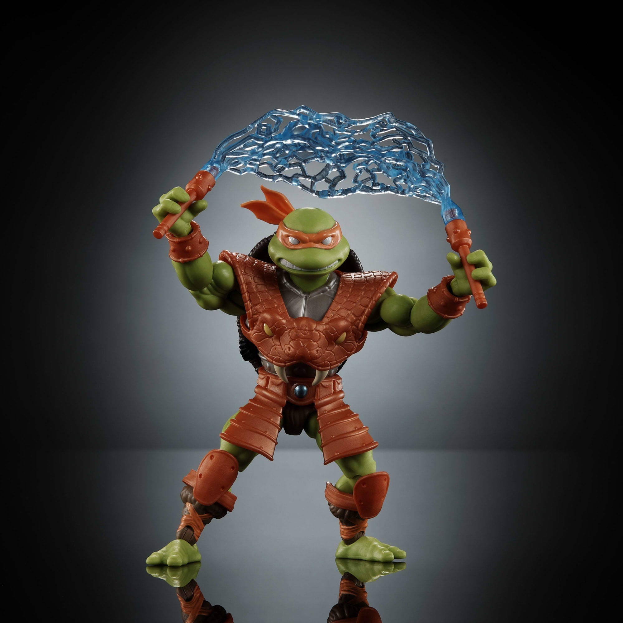 Masters of the Universe Turtles of Grayskull Figura de Acción Michelangelo de 5.5 pulgadas - Image 5