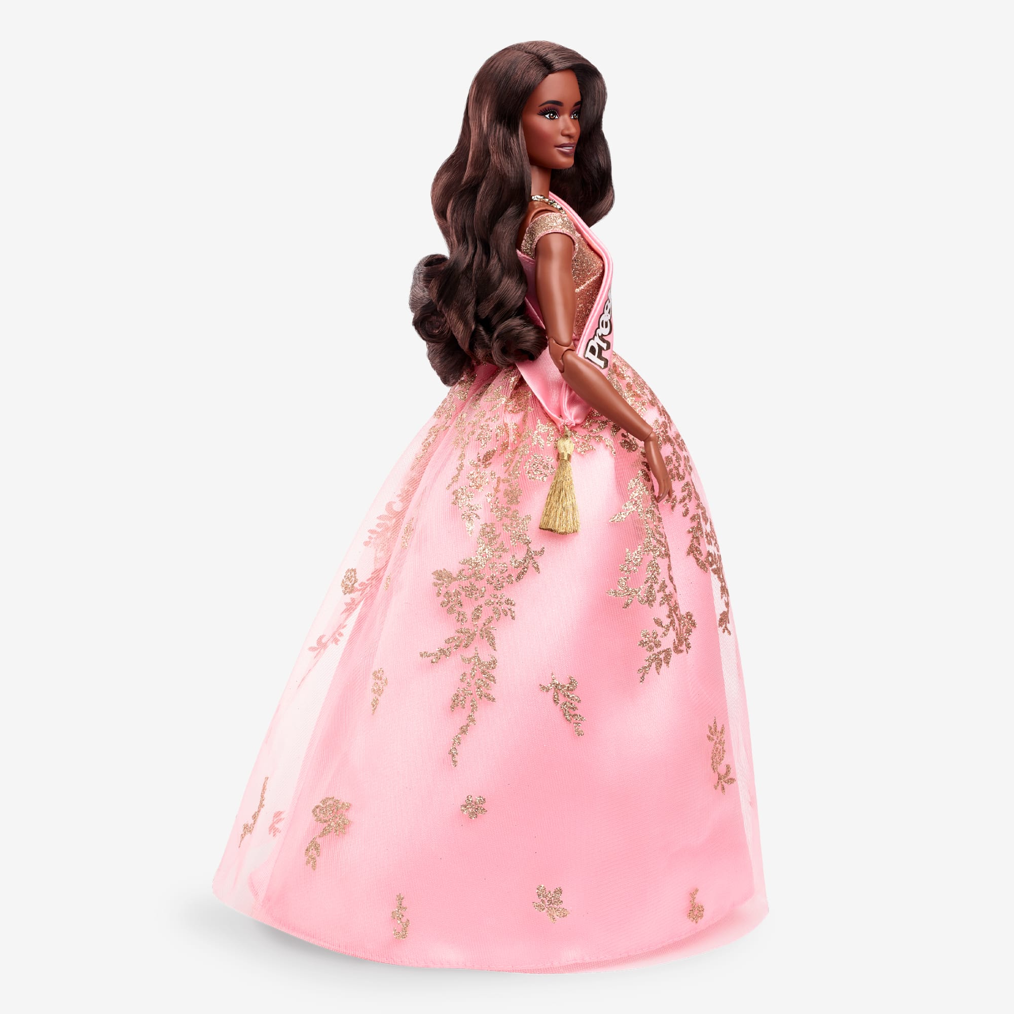President Barbie in Pink and Gold Dress – Barbie The Movie - Image 5
