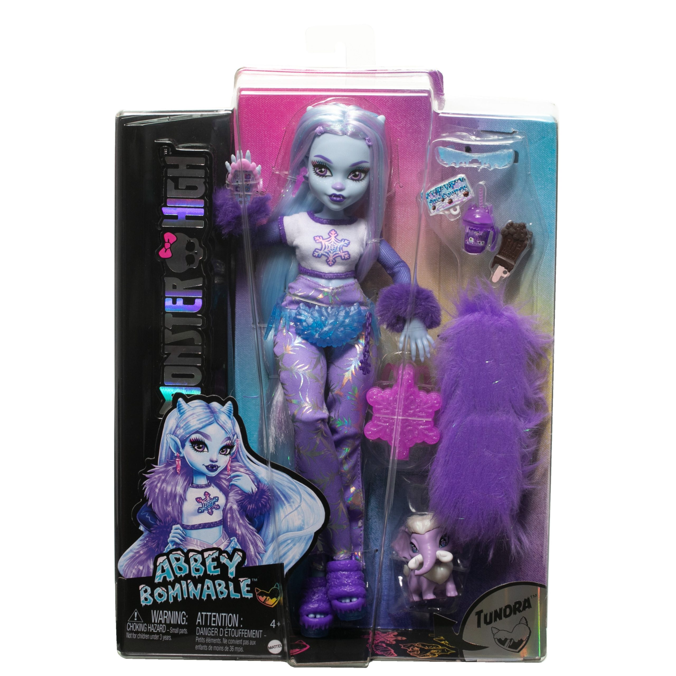 Monster High Doll. Abbey Bominable Yeti Fashion Doll With Accessories - Image 6