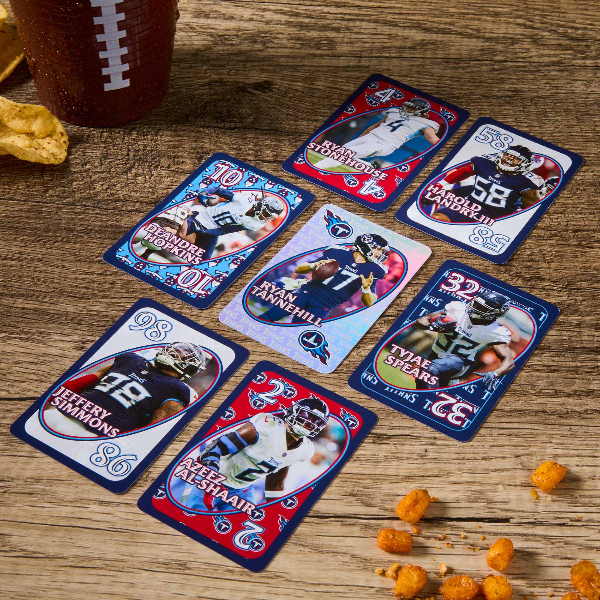 UNO Fandom NFL Tennessee Titans Game Deck - Image 4