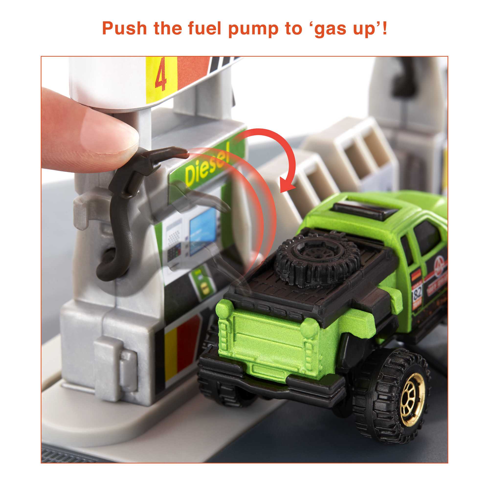 Matchbox Action Drivers Matchbox Fuel Station Playset - Image 3