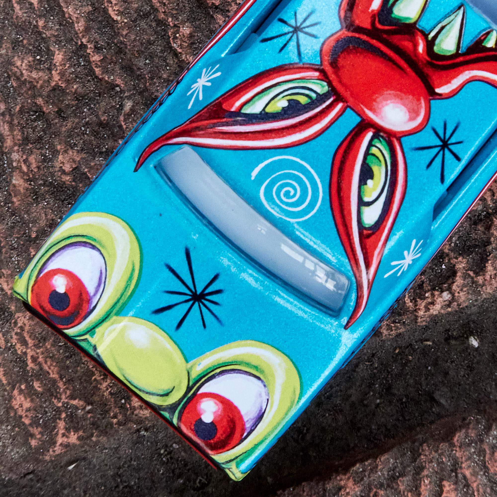 Hot Wheels x Kenny Scharf Signed Custom T-Bird - Image 10
