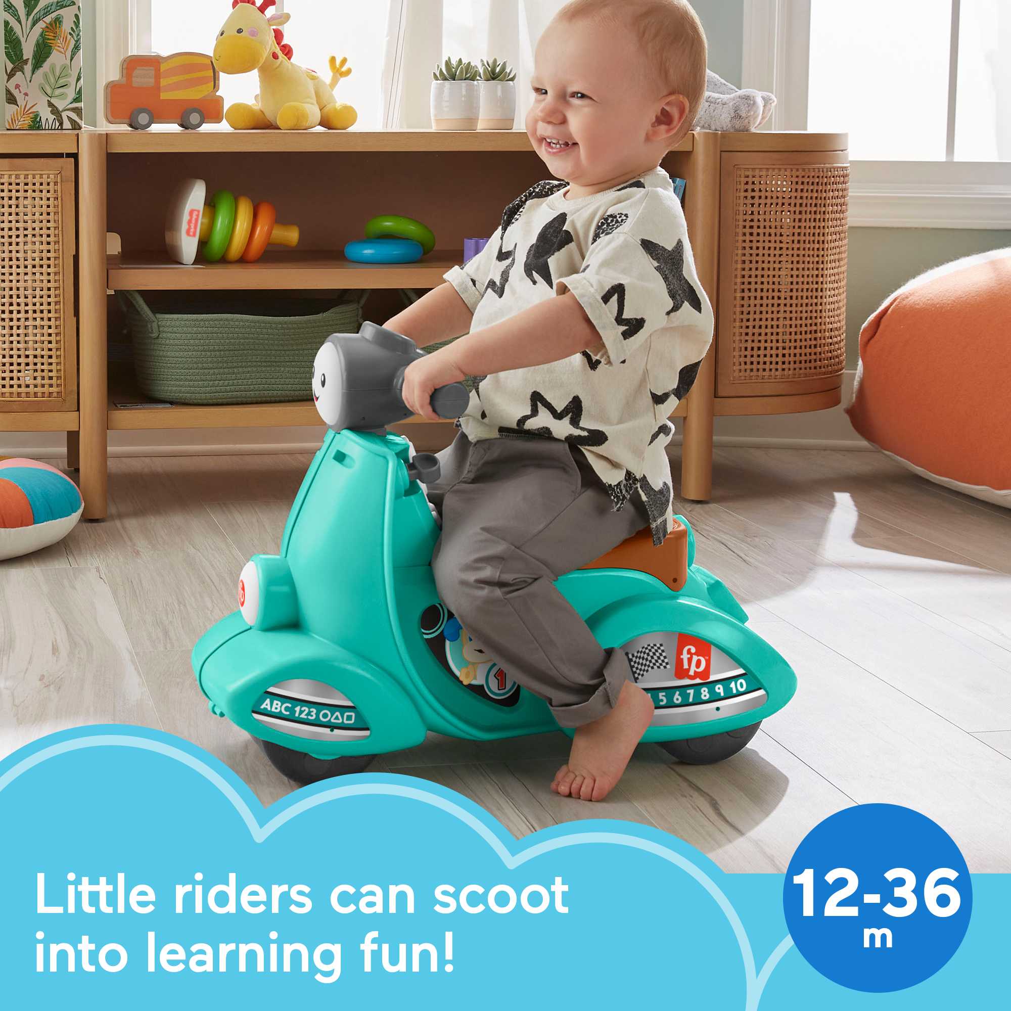 Laugh & Learn Smart Stages Cruise Along Scooter - Image 2