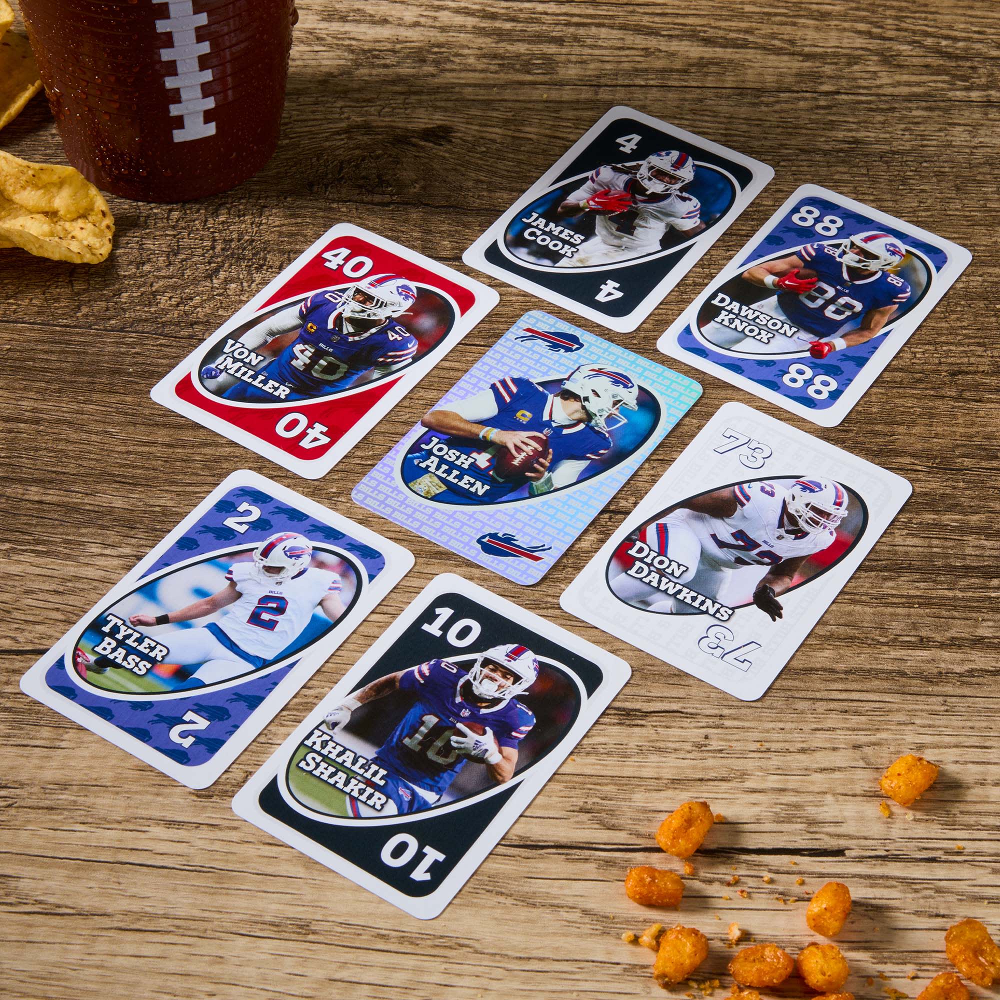 UNO Fandom NFL Buffalo Bills Game Deck - Image 4