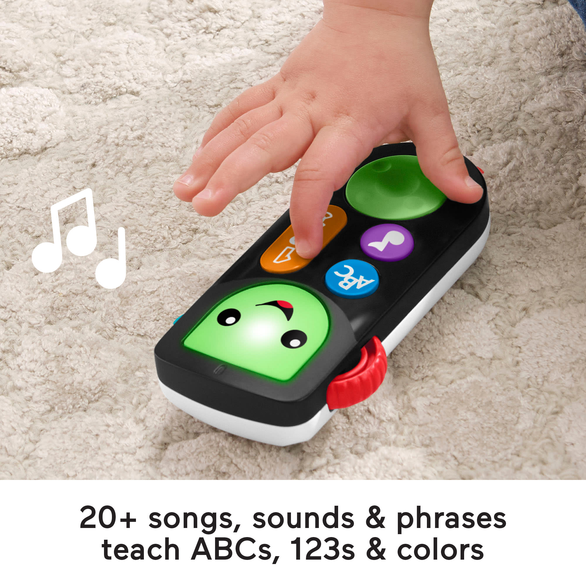 Fisher-Price Laugh & Learn Stream & Learn Remote Electronic Learning Toy For Infants - Image 3