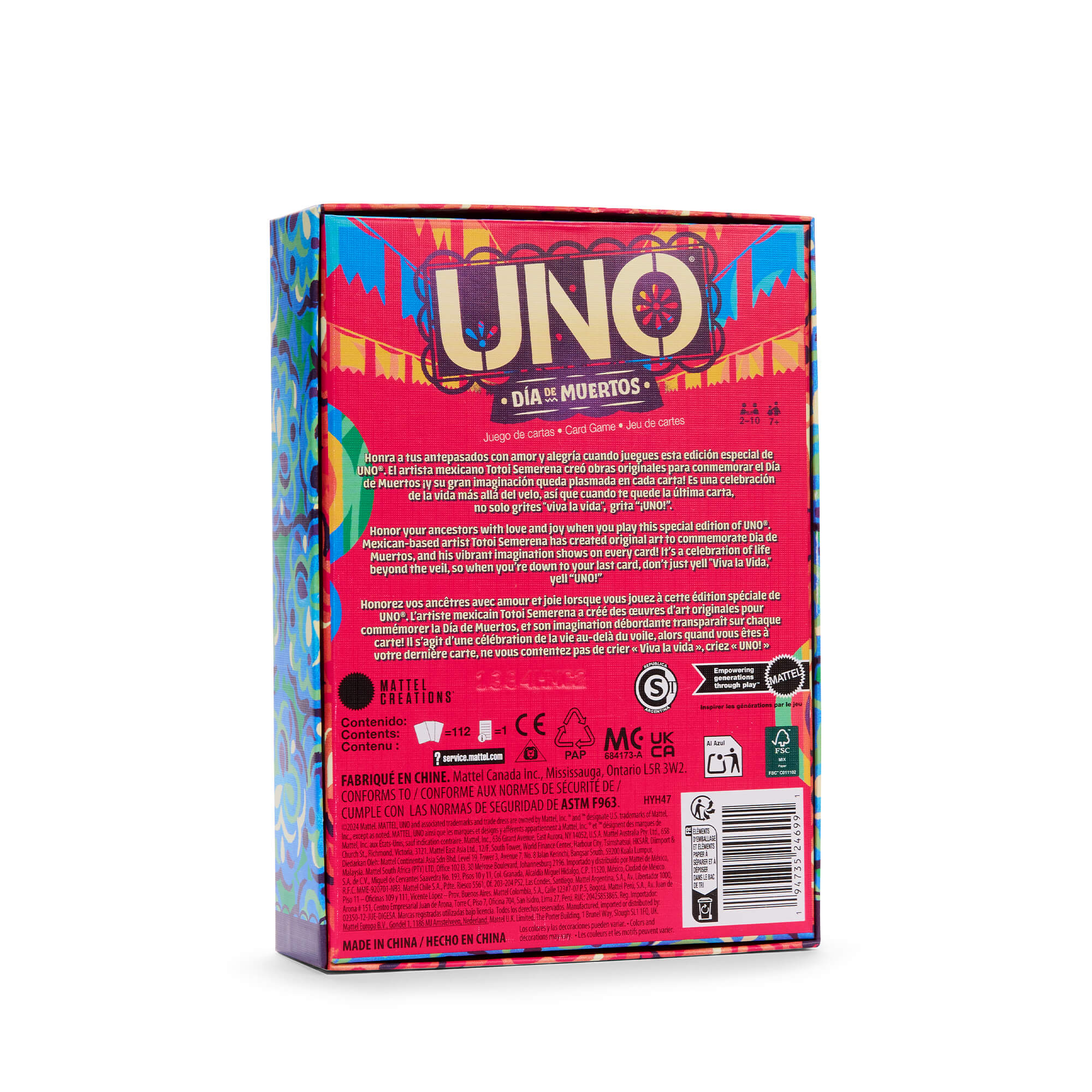 UNO Canvas Día de Muertos Card Game - Image 18