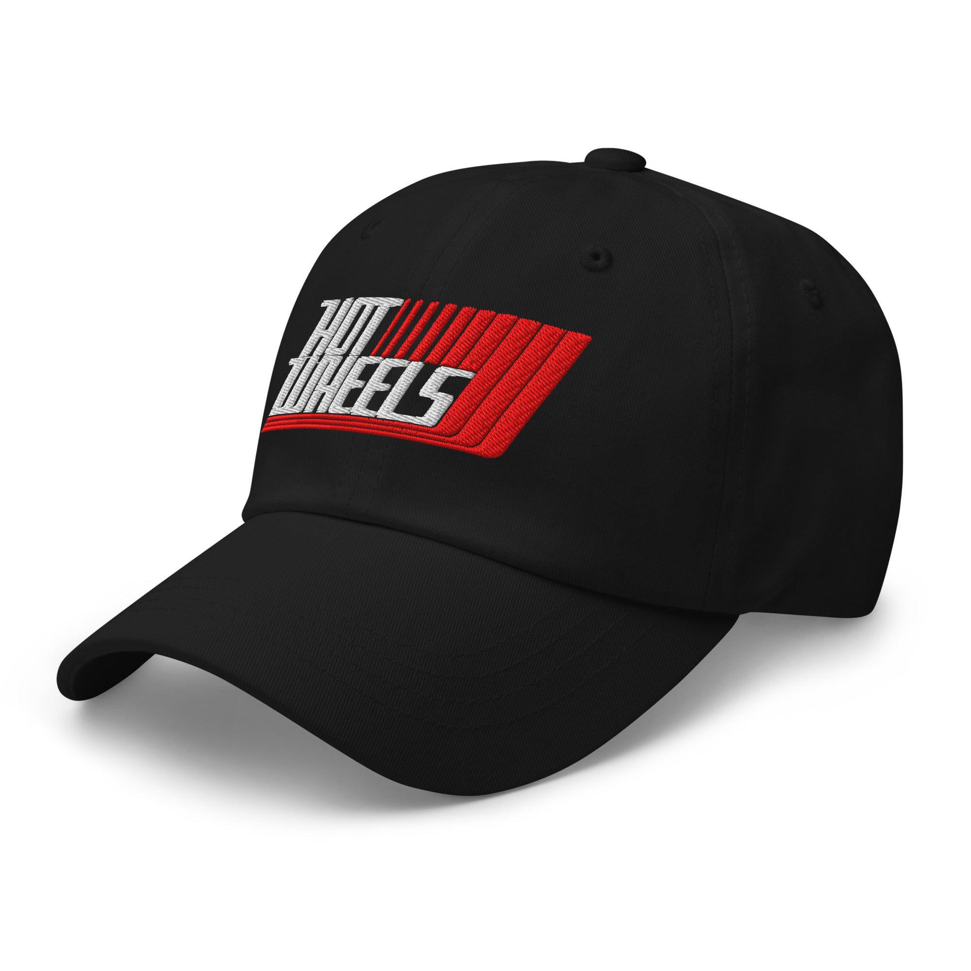 Hot Wheels Racing Logo Black Dad Hat - Image 5