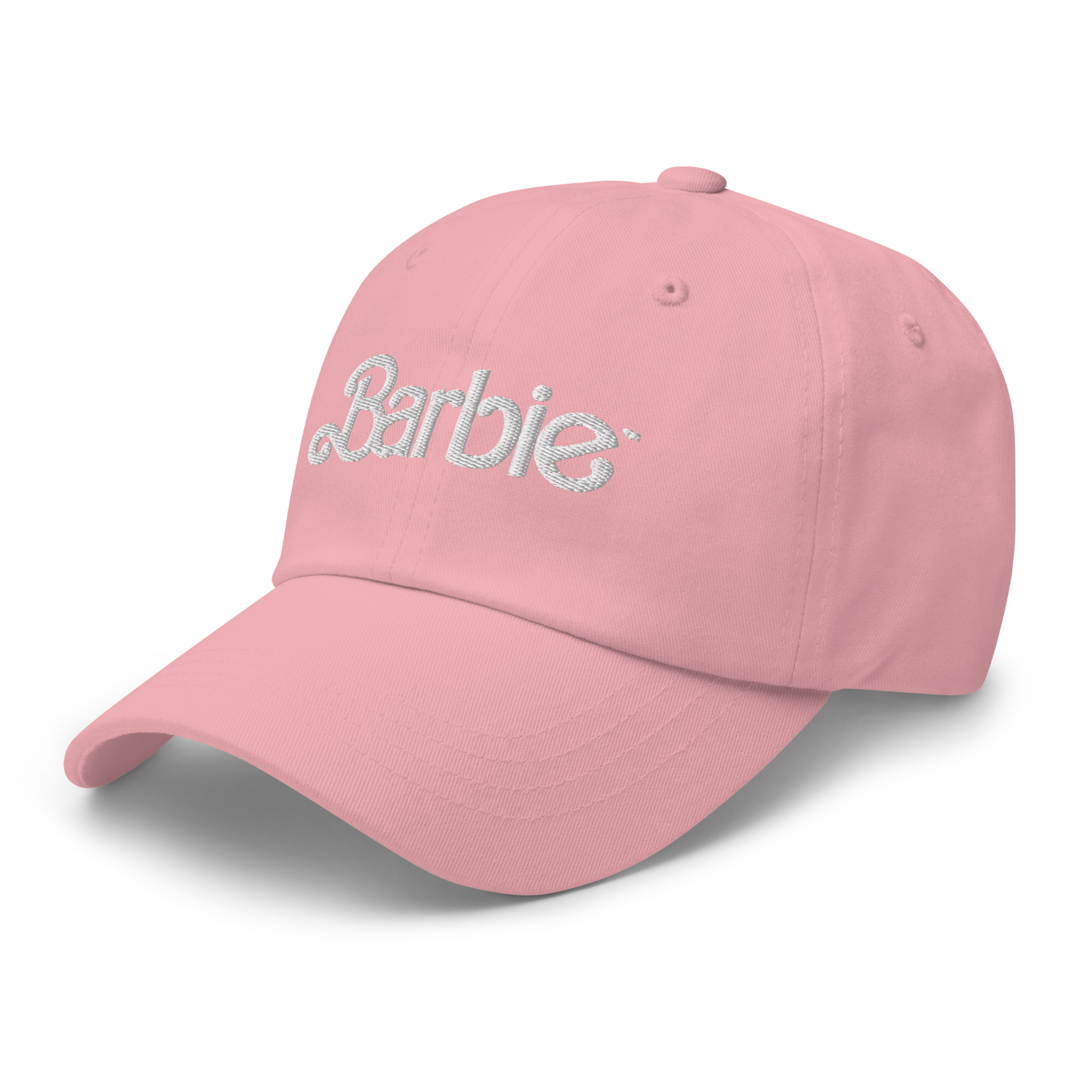 Barbie Classic Logo Pink Baseball Hat - Image 2
