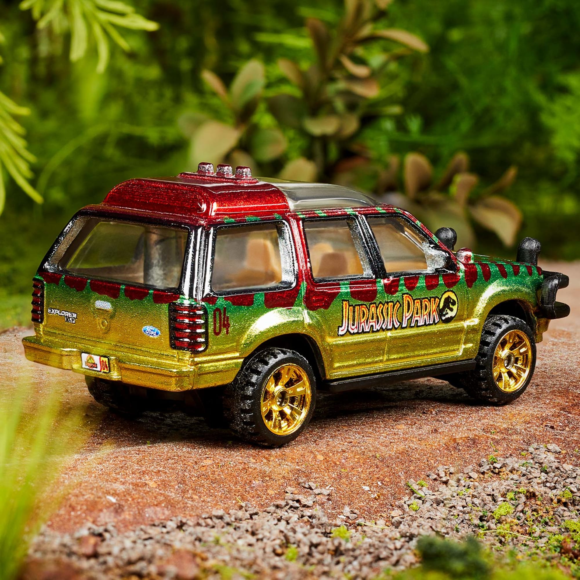 Matchbox 1993 Ford Explorer Jurassic Park - Image 6