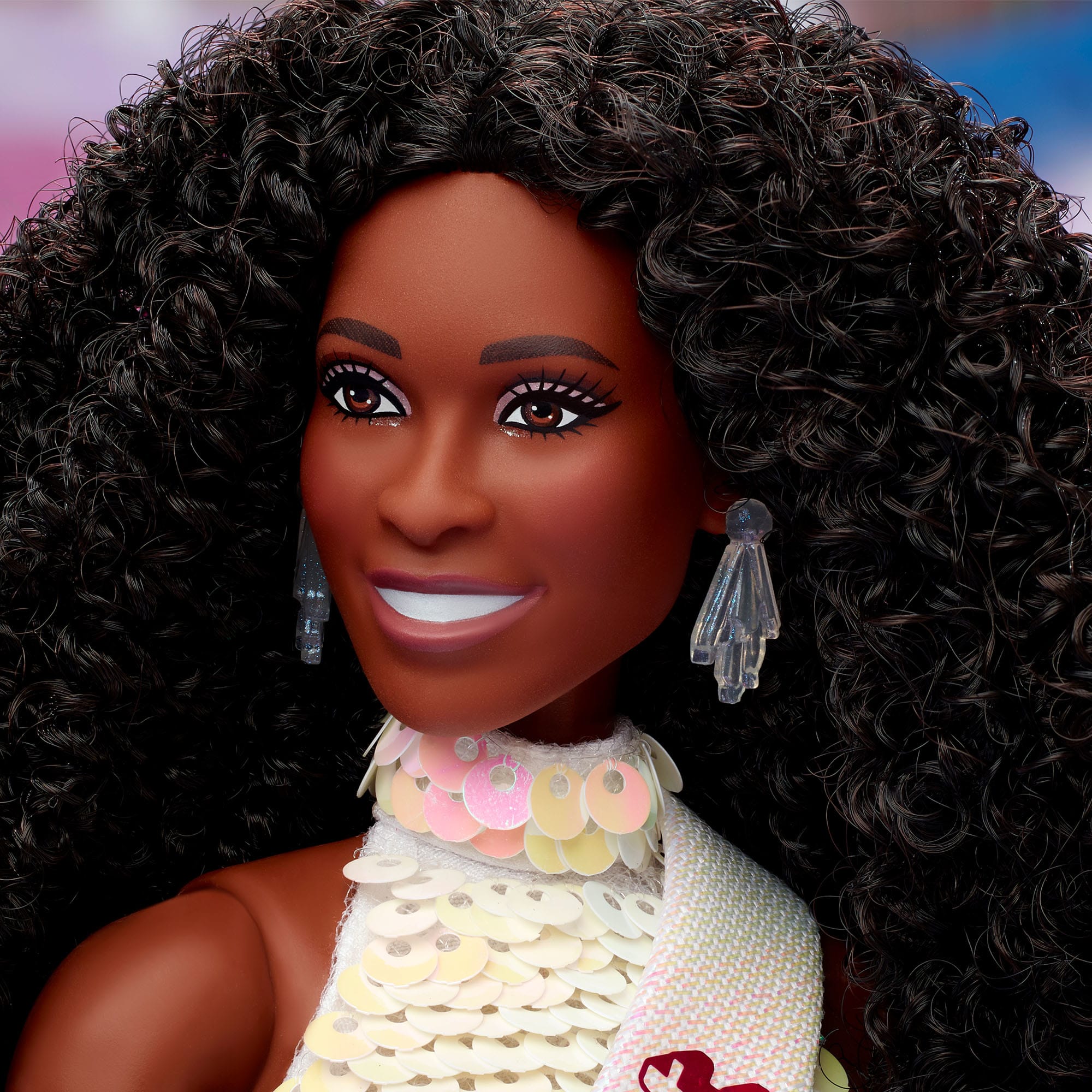 Barbie The Movie Disco President Barbie Doll - Image 3