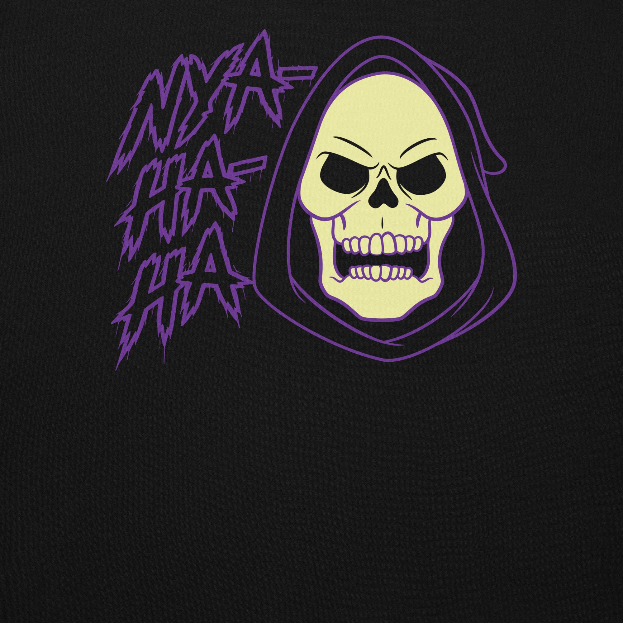 Masters of the Universe Laughing Skeletor Black Hoodie - Image 7