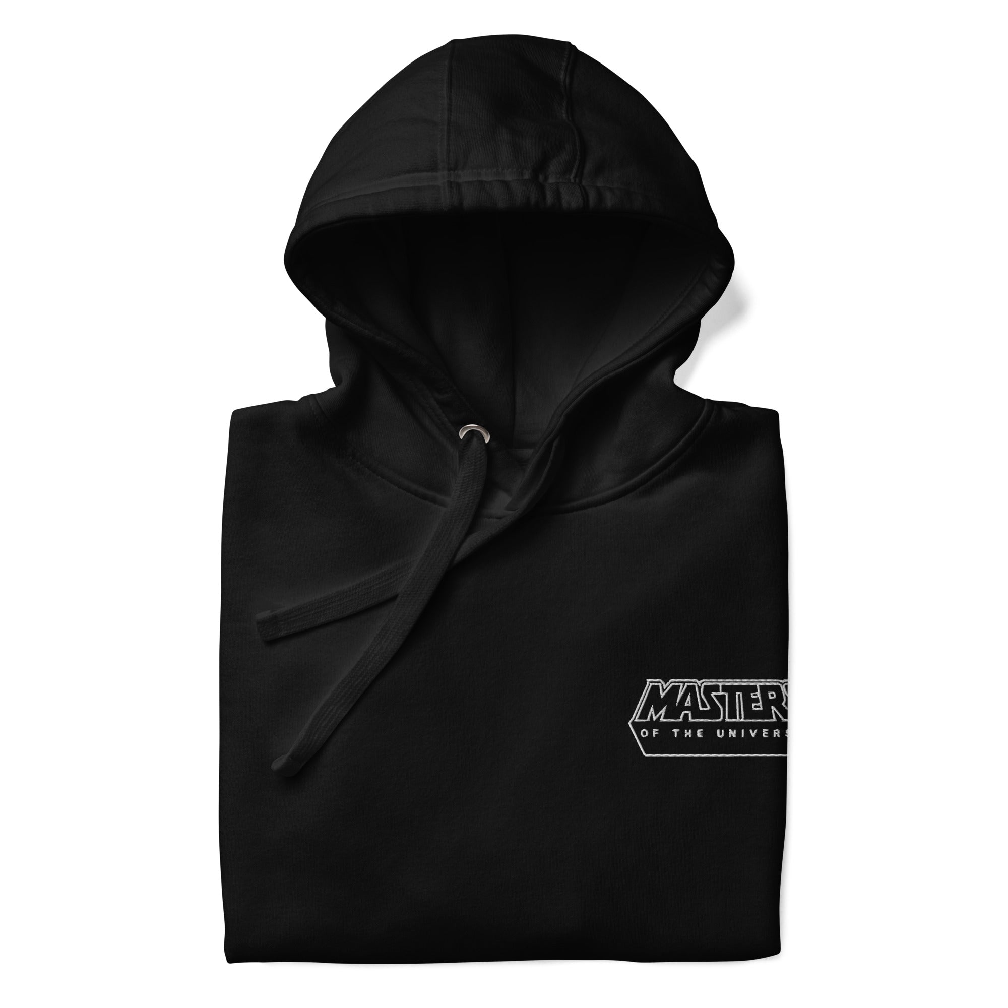 Masters of the Universe Skeletor Love Language Embroidered Black Hoodie - Image 6