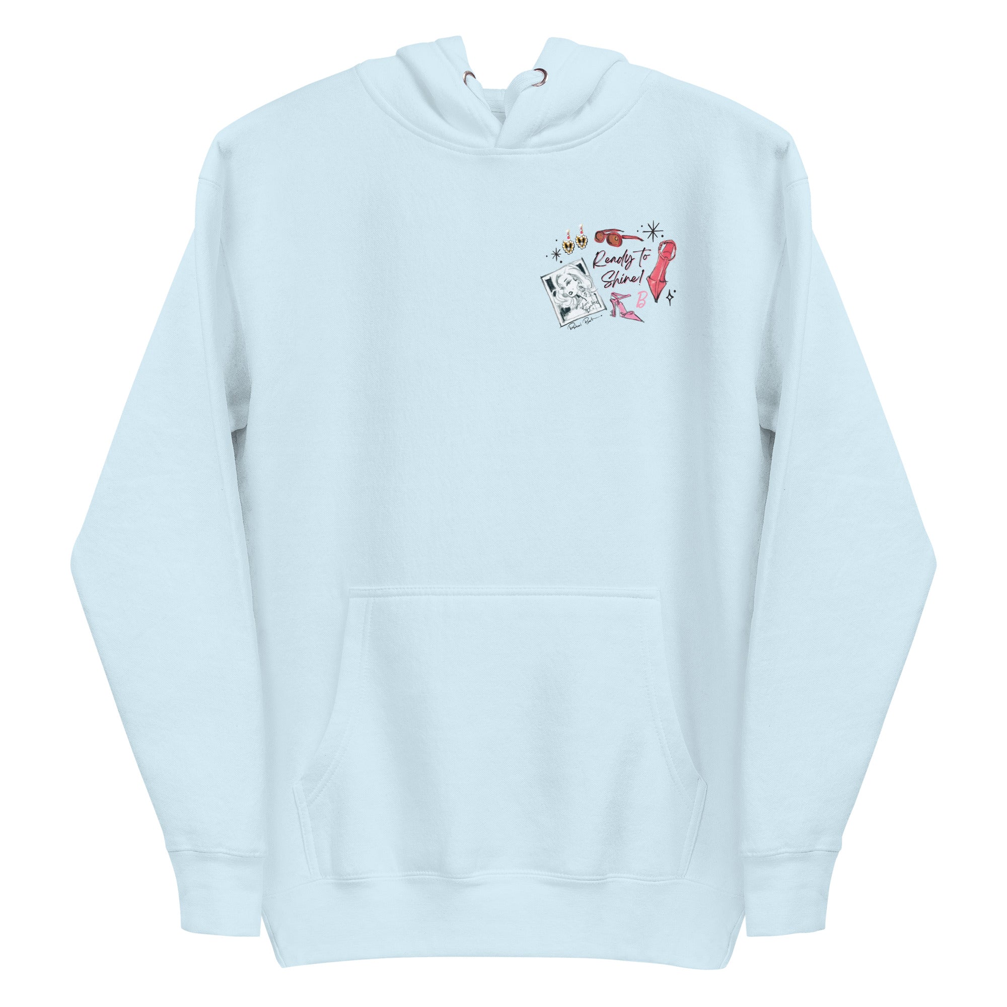 Barbie Artist Series Robert Best Light Blue Hoodie - Image 4