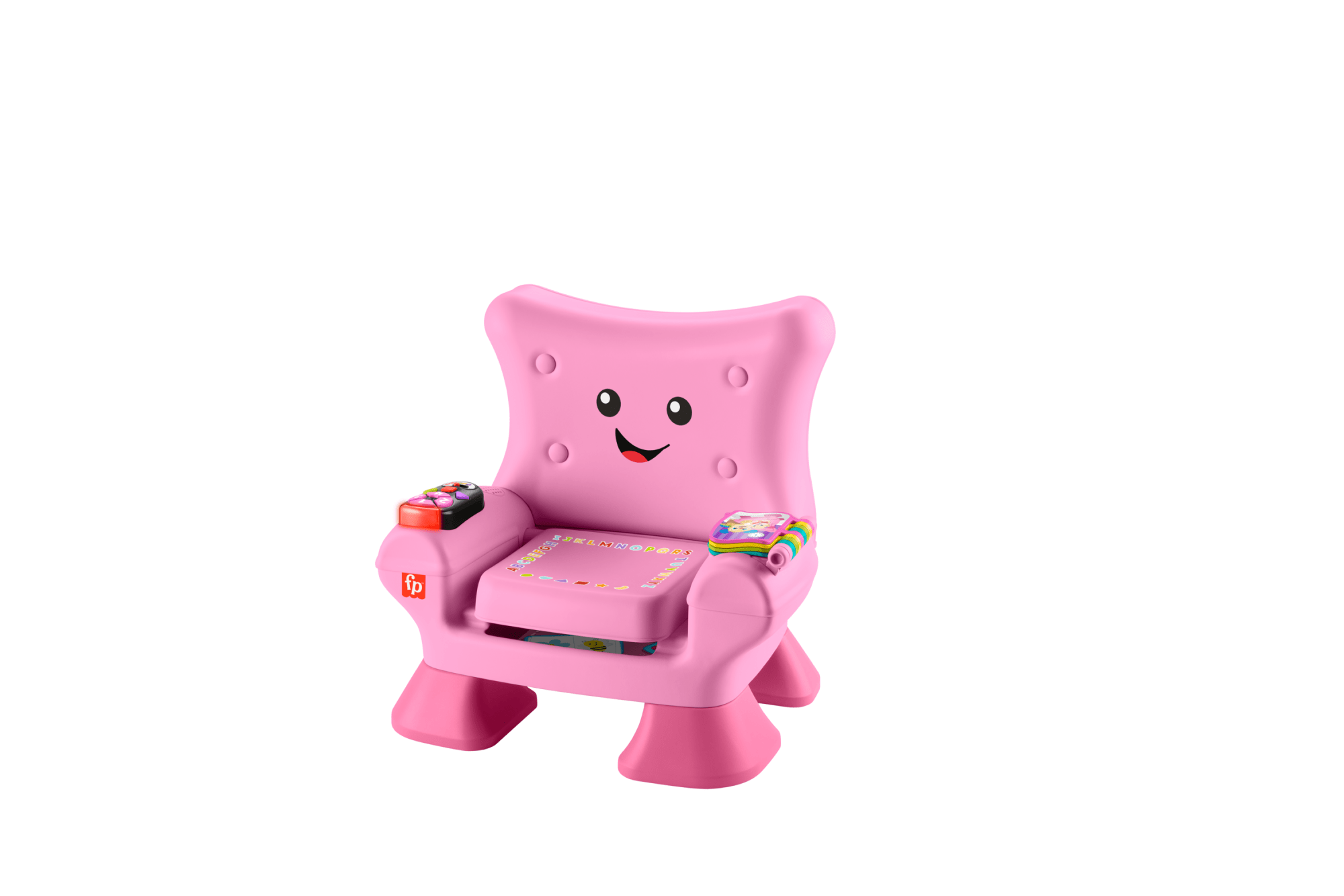 Fisher-Price Laugh & Learn Smart Stages Chair Electronic Learning Toy For Toddlers. Pink - Image 3