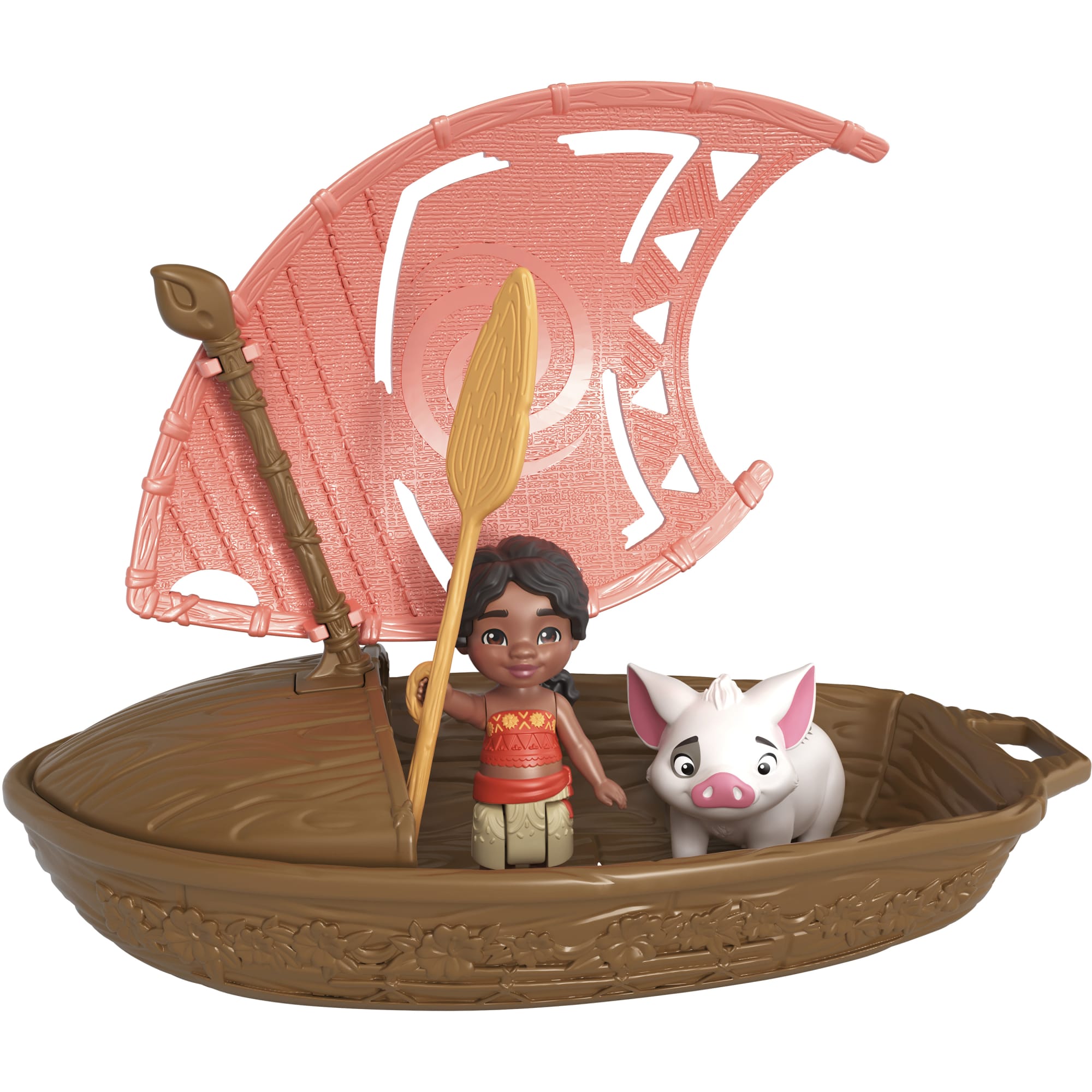 Moana 2 Set de Juego Canoa con Mini Muñeca Sorpresa y Accesorios - Image 4