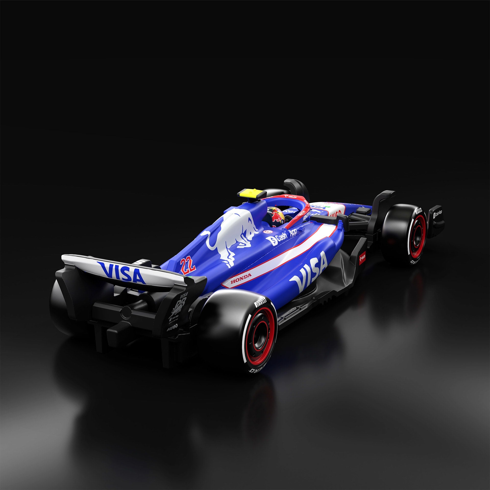 Hot Wheels F1 Series: 2024 Visa Cash App RB Formula One Team VCARB 01 Car #22 - Image 3