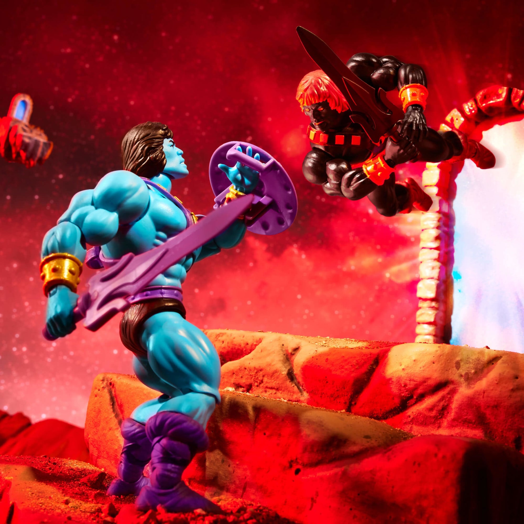 Masters of the Universe Origins He-Skeletor Figure - Image 4