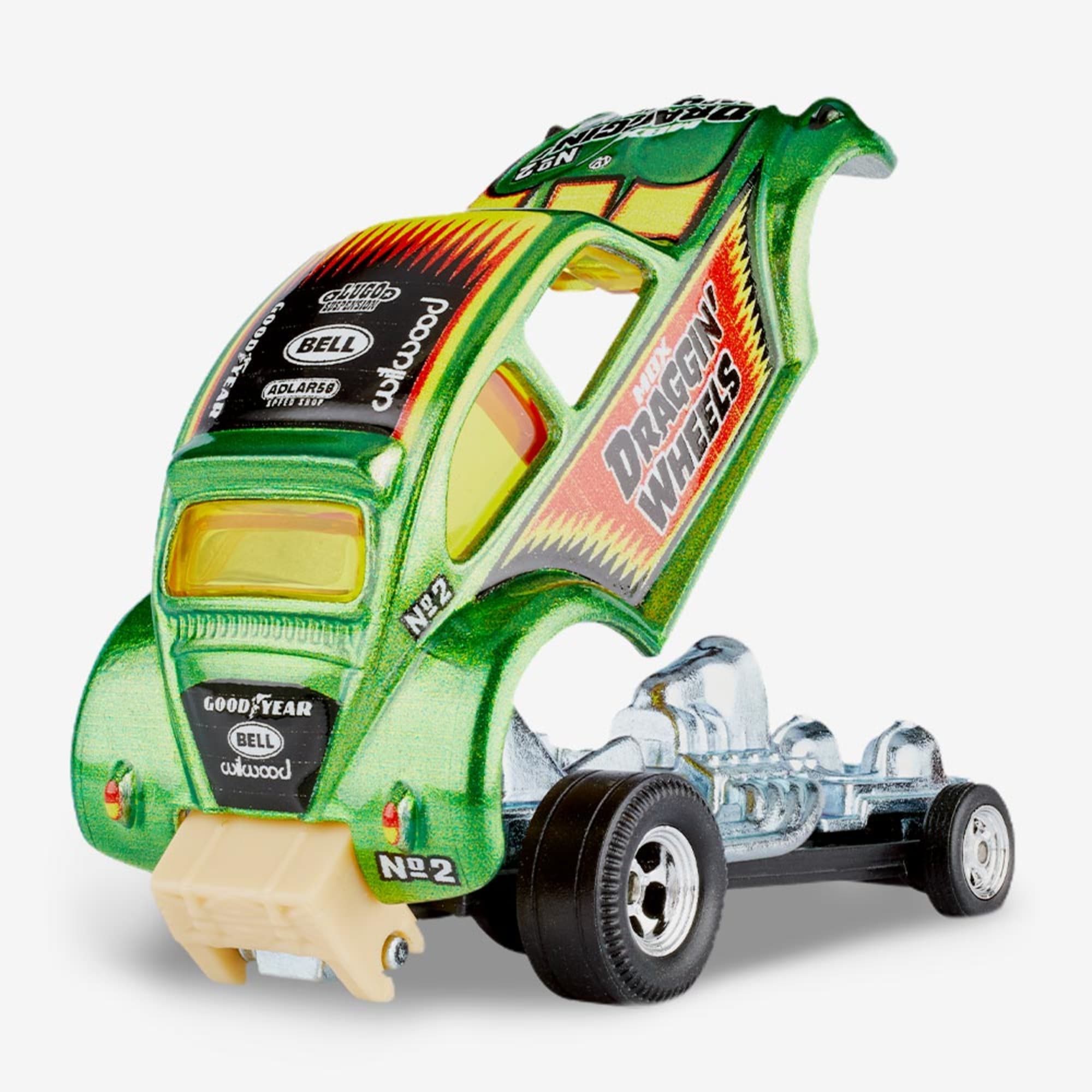 Matchbox '72 Volkswagen Beetle Dragster - Image 8