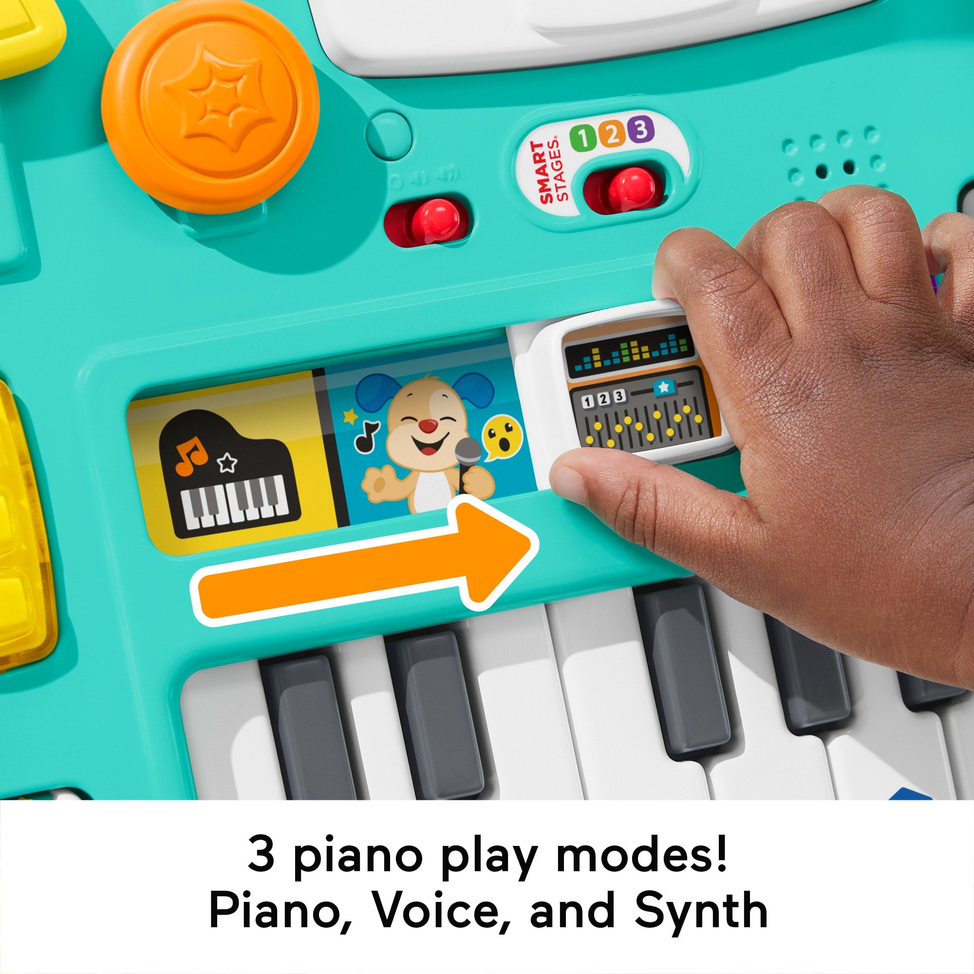 Fisher-Price Laugh & Learn Mix & Learn DJ Table. Musical Learning Toy For Baby & Toddler - Image 3