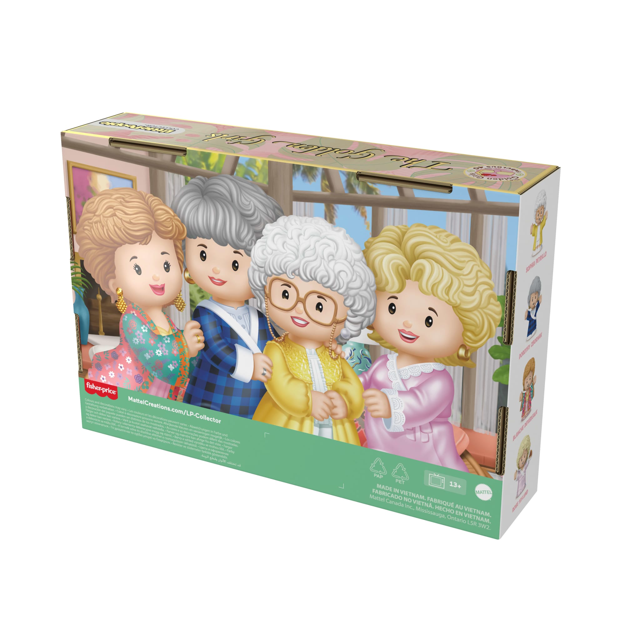 Little People Collector The Golden Girls Late Night Cheesecake. 40th Anniversary Set - Image 13