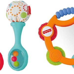 Fisher-Price Tambourine & Maracas Gift Set