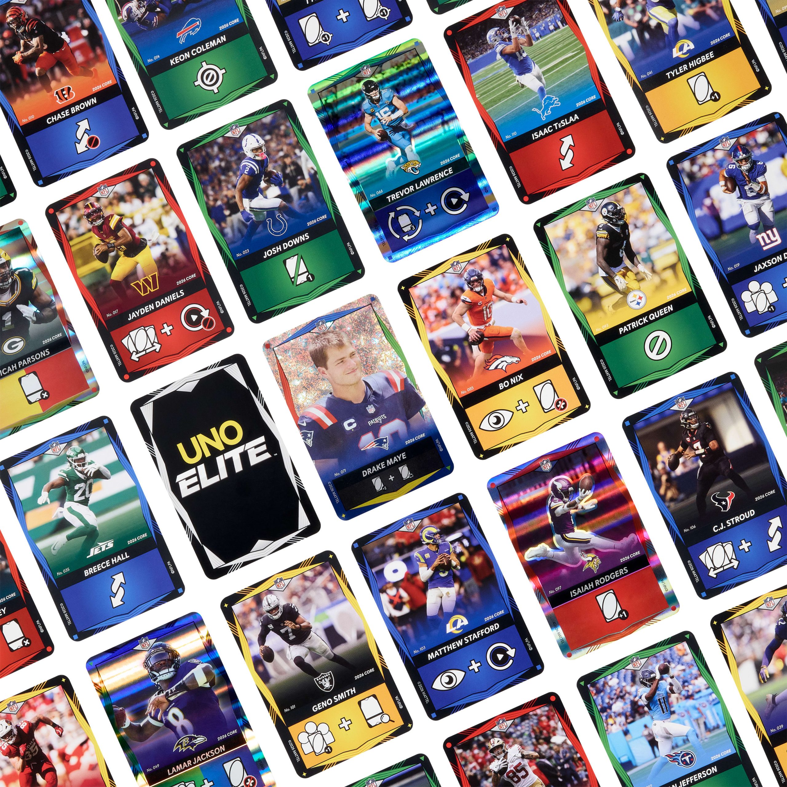 UNO Elite NFL 2026 Core Edition Starter Pack Card Game For Kids. Fans. Adults & Family Night - Image 4
