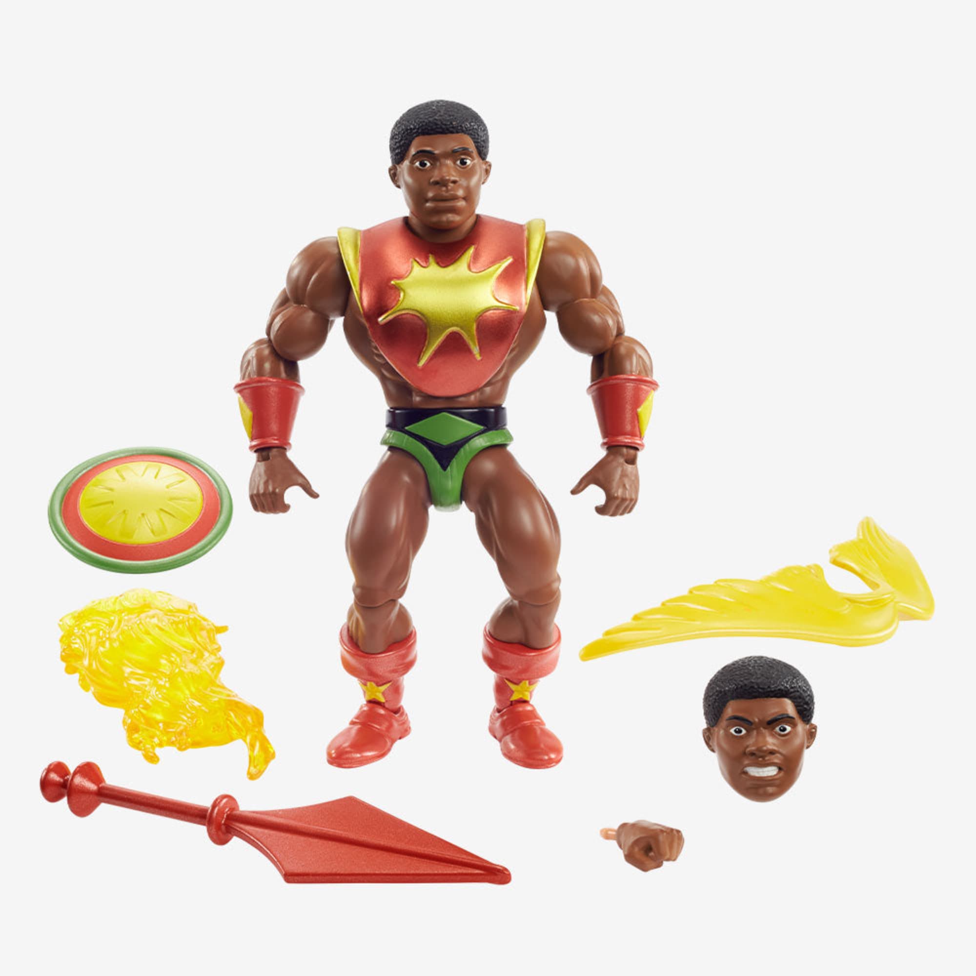 Masters of the Universe Origins Sun-Man Action Figure - Image 3