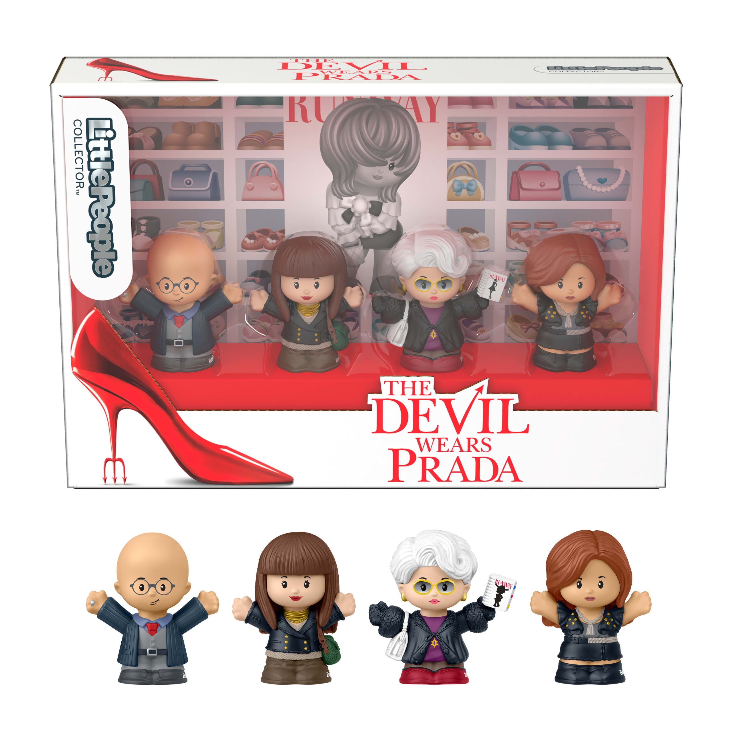 Little People Collector The Devil Wears Prada Special Edition Set For Movie Fans. 4 Figures