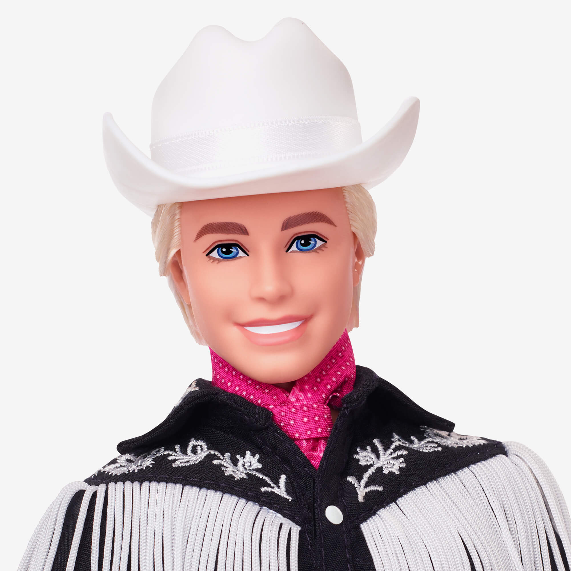 Ken Doll in Black and White Western Outfit – Barbie The Movie - Image 5