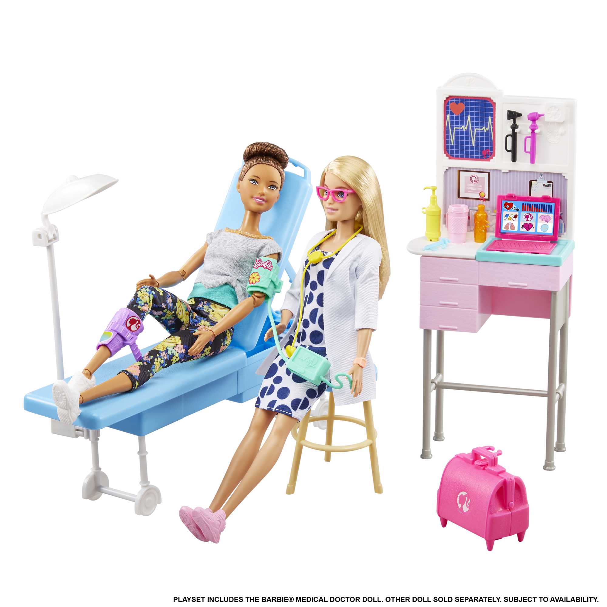 Barbie Medical Doctor Doll And Playset - Image 4