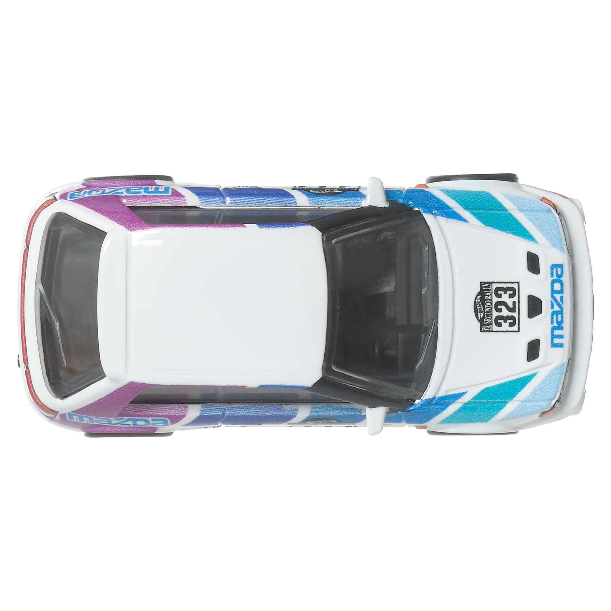 Hot Wheels Car Culture Premium 1:64 Scale Die-Cast Toy Mazda 323 Gtr. Modern Classics - Image 6