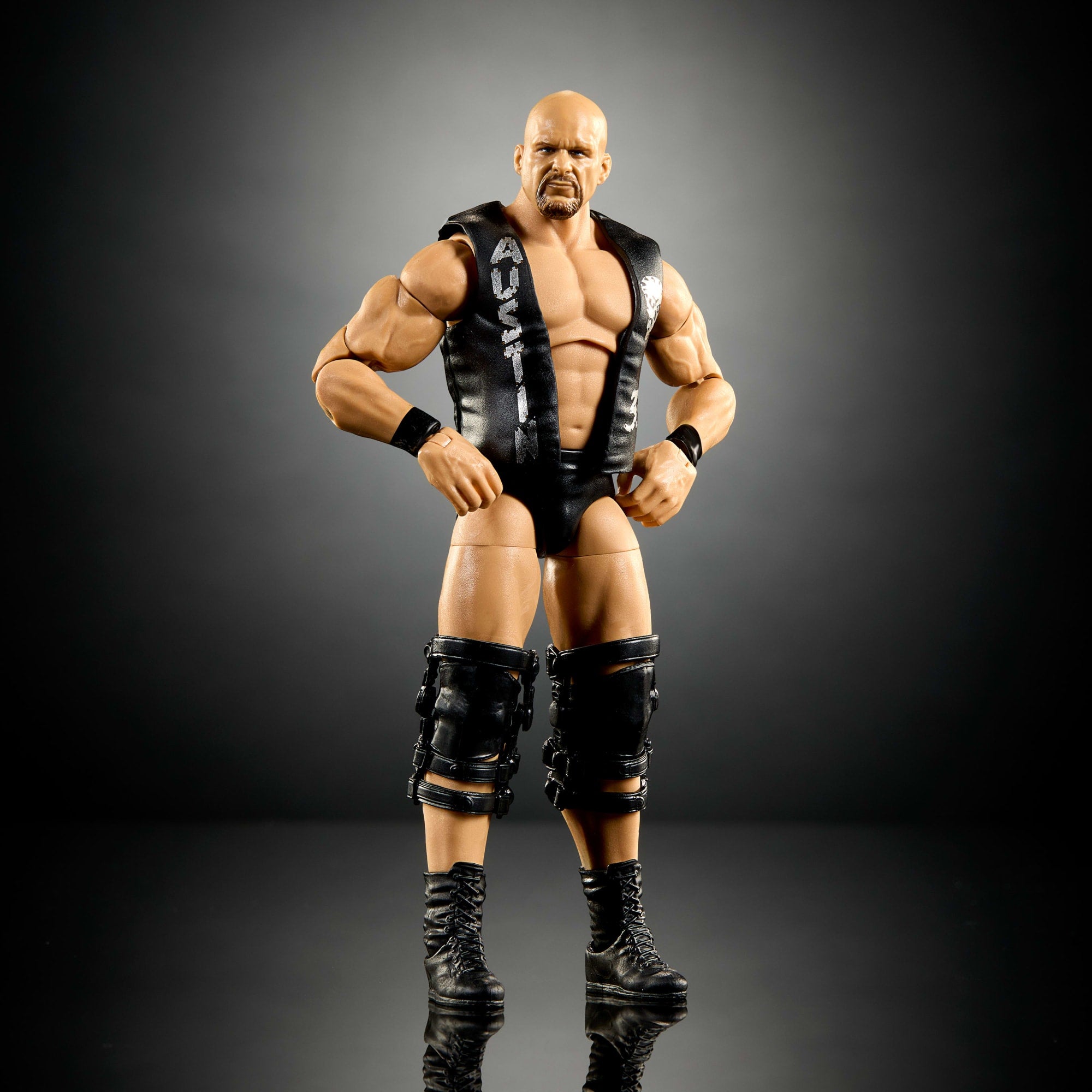 WWE Elite Collection Premium Live Event Stone Cold Steve Austin Action Figure Set. Summerslam Series - Image 5
