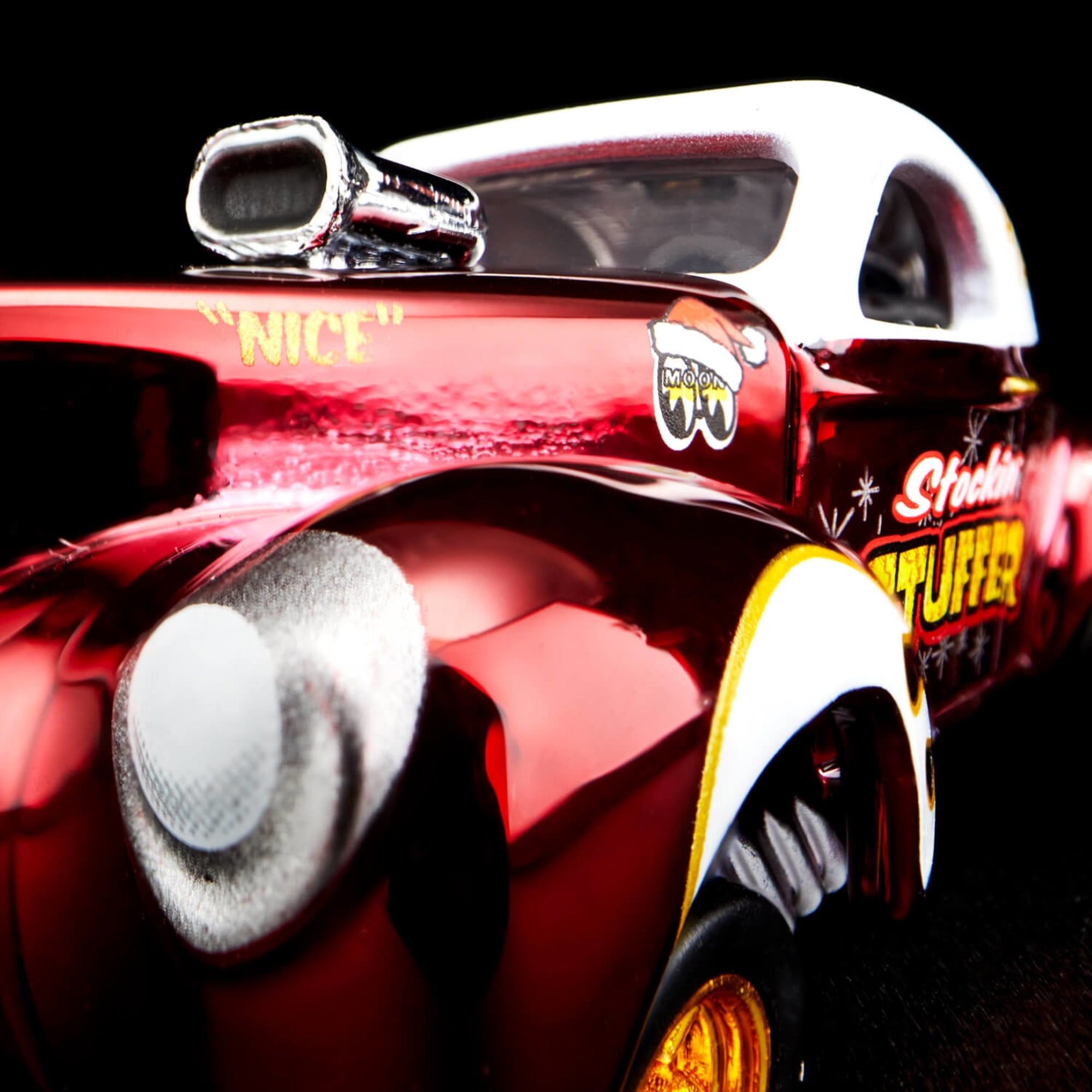 Hot Wheels RLC Exclusive '41 Willys Gasser Holiday Car - Image 9