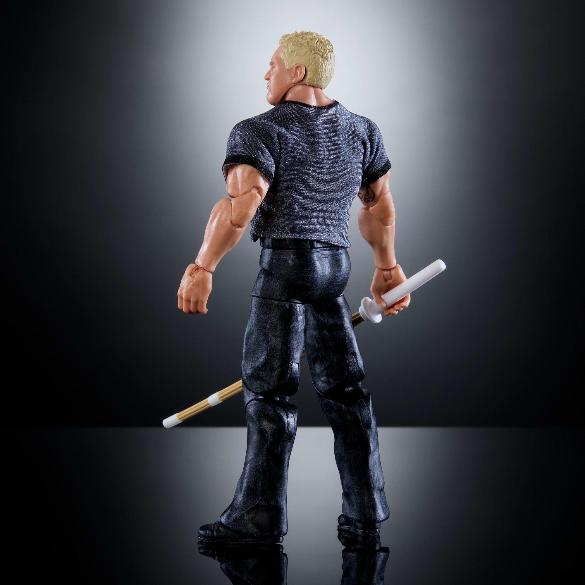 WWE Elite Collection Monday Night War Hardcore Hak Action Figure & Golga Build-A-Figure Parts - Image 4