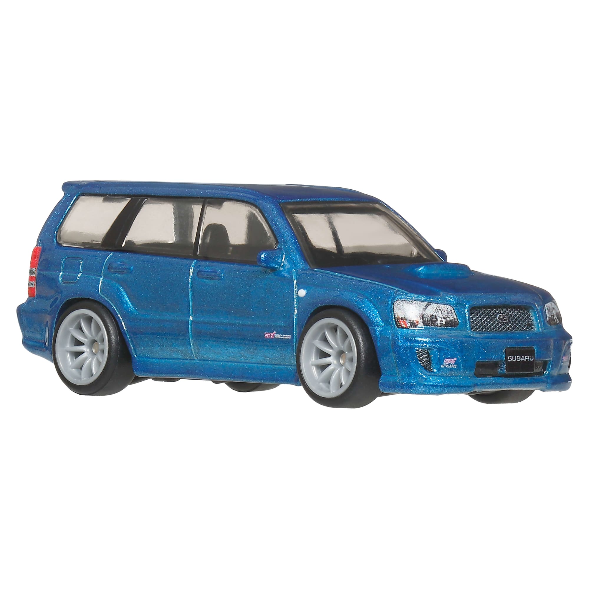 Hot Wheels Premium Car Culture 2-Pack - 2005 Mitsubishi Lancer Evolution IX Wagon / Remorque & 2004 Subaru Forester STI - Image 4