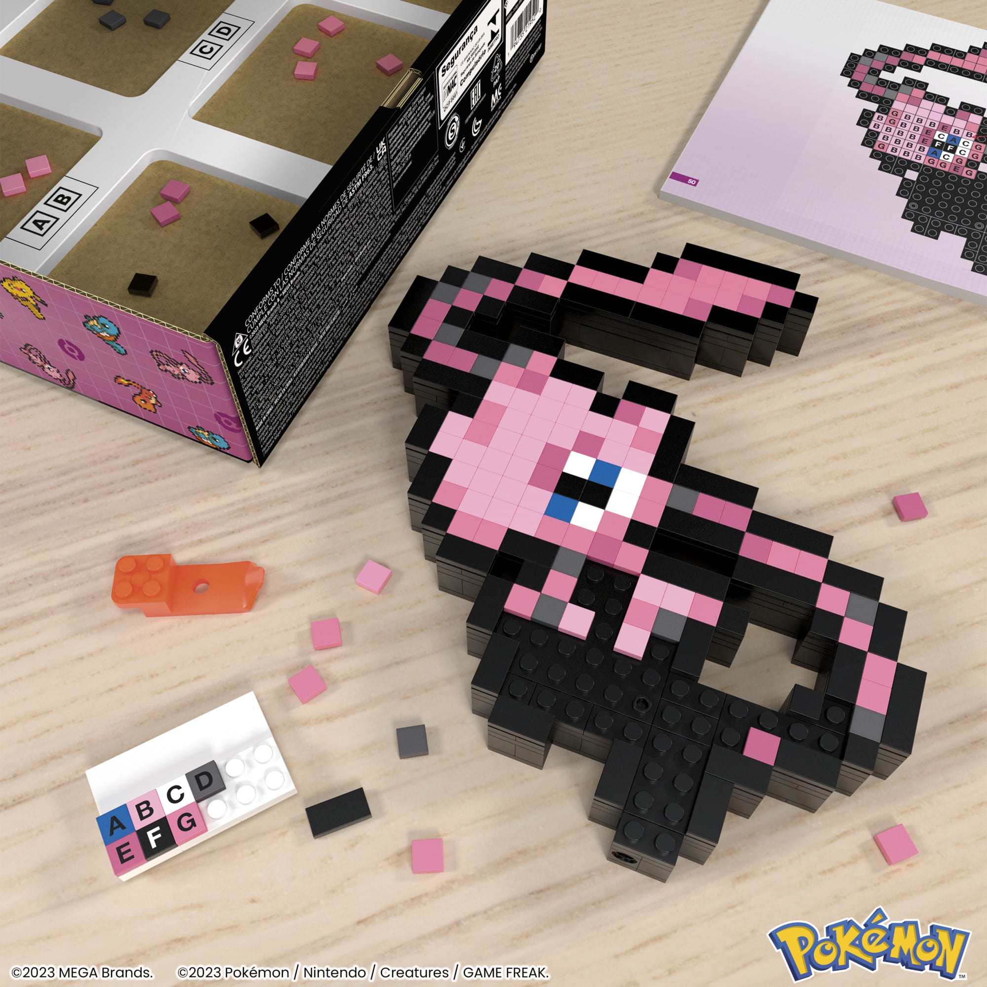MEGA Pokémon Mew Building Set - Image 4
