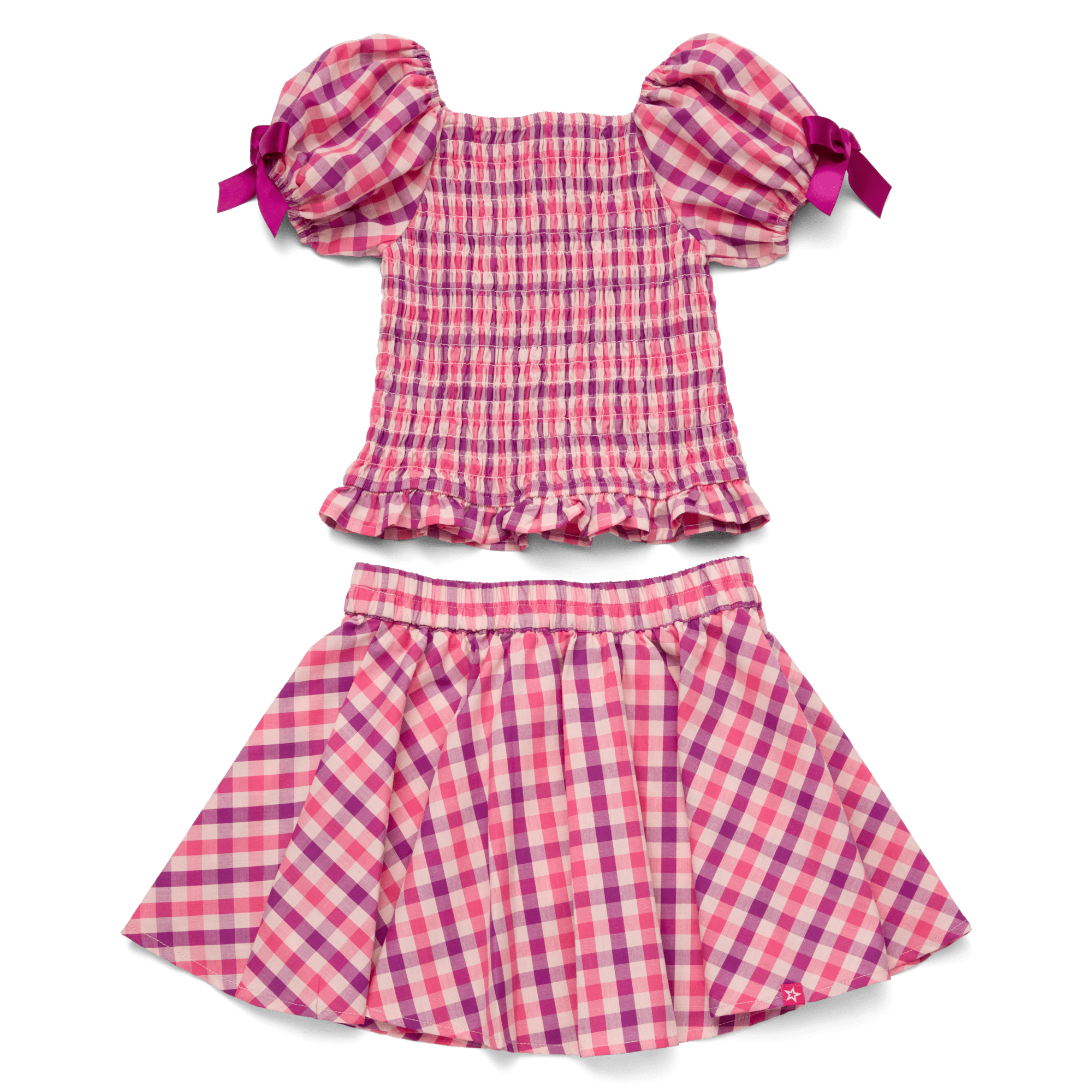 Raquel's™ Gingham Ruffle Outfit for Girls (Girl of the Year™ 2026) - Image 2