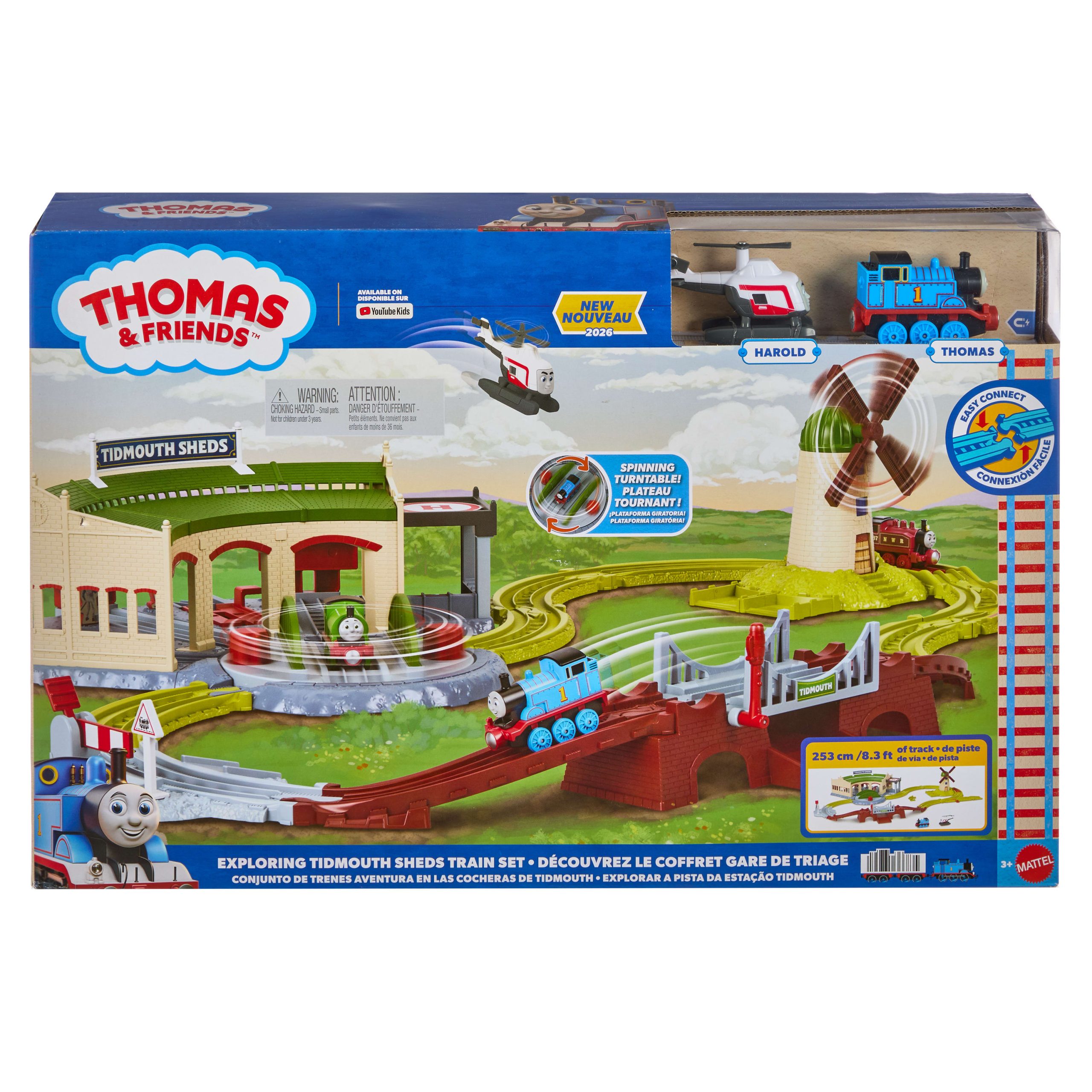 Thomas & Friends Pista de Juguete Cobertizos de Tidmouth - Image 6