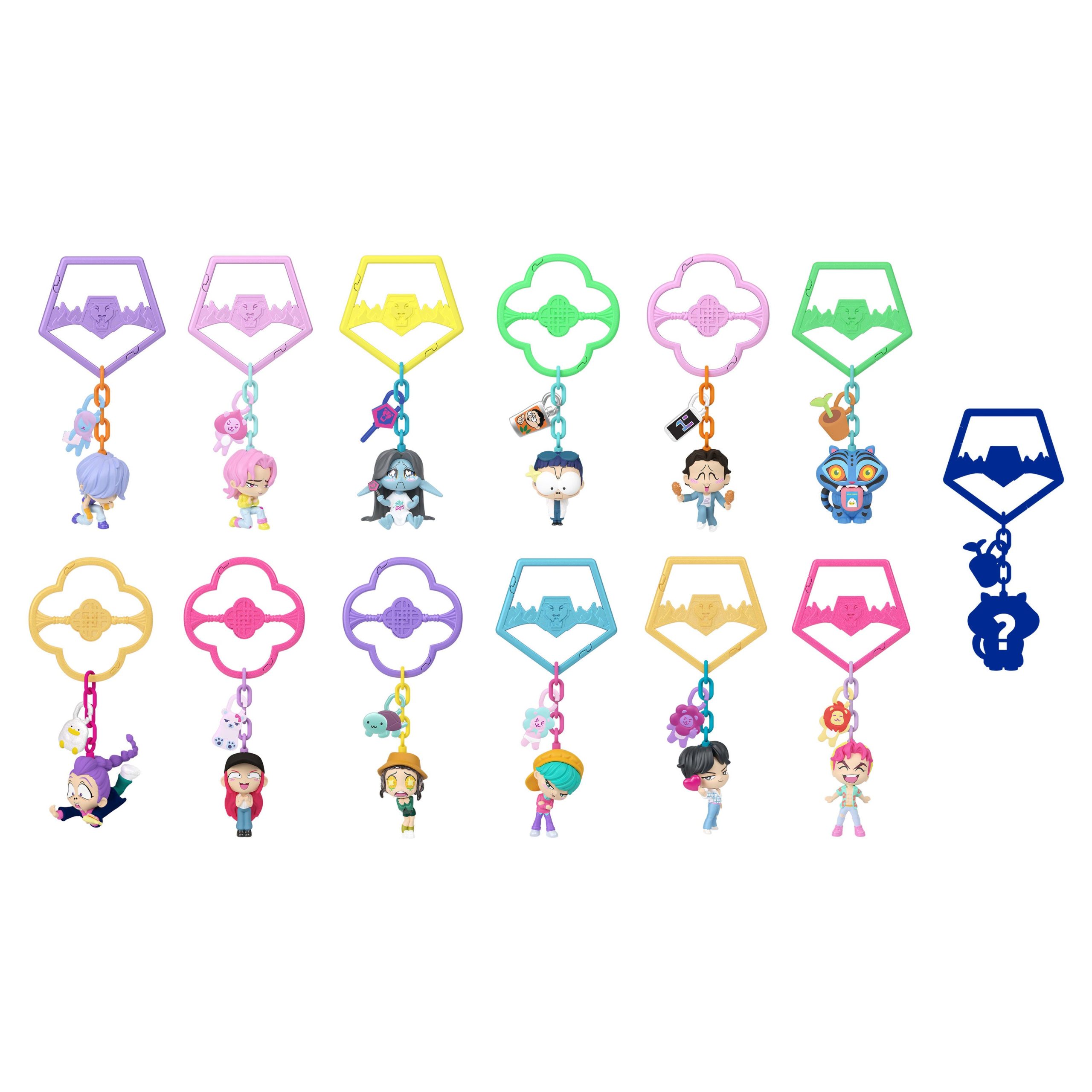 KPop demon Hunters. Mini-Figurines de Collection en Porte-Clés. Huntr/X. Saja Boys. derpy. Sussie et Accessoires - Image 5