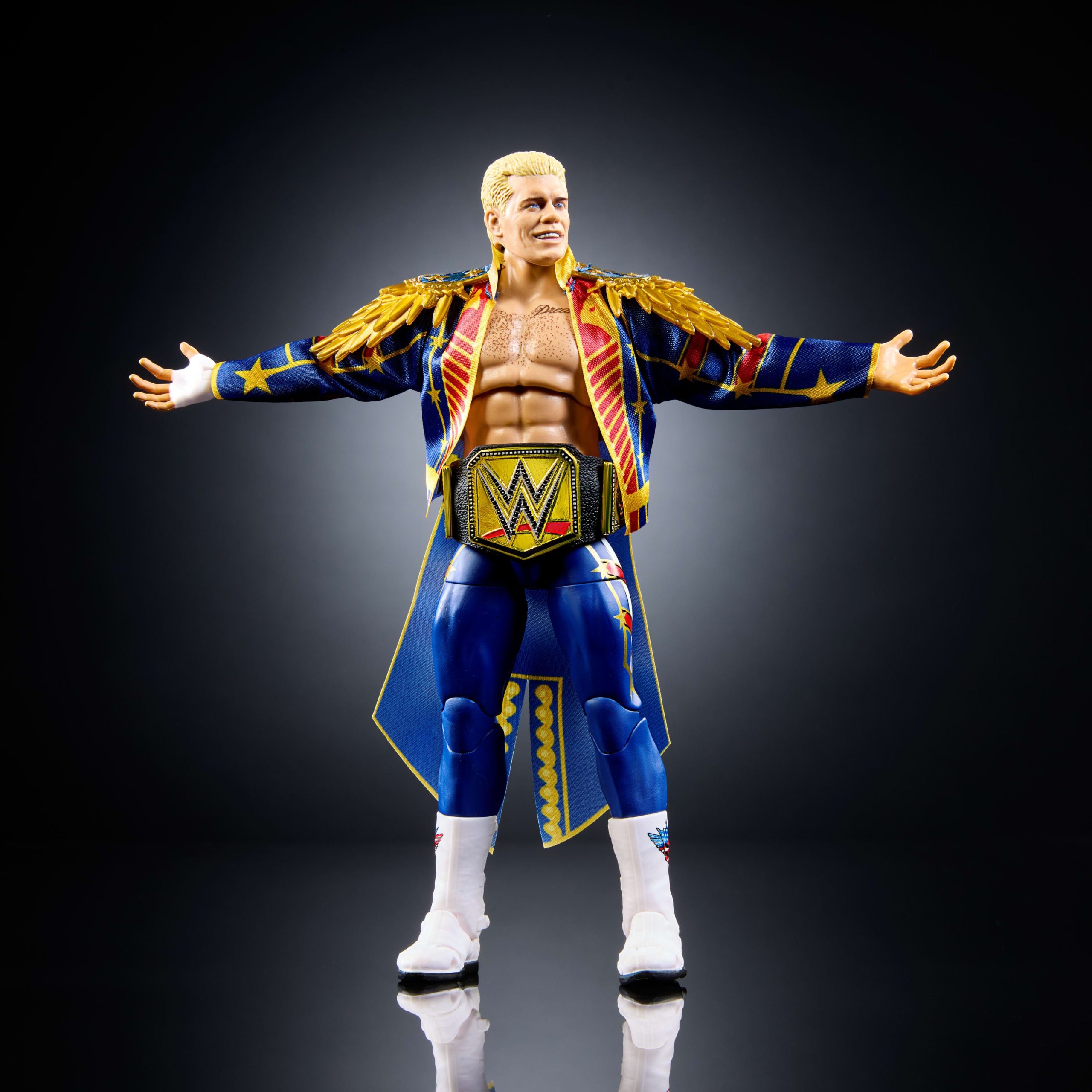 WWE Ultimate Edition Action Cody Rhodes Figure & Accessories Set. 6-Inch Collectible Superstar - Image 4