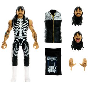WWE Ultimate Edition Dirty Dominik Mysterio Action Figure & Accessories Set. 6-Inch Collectible